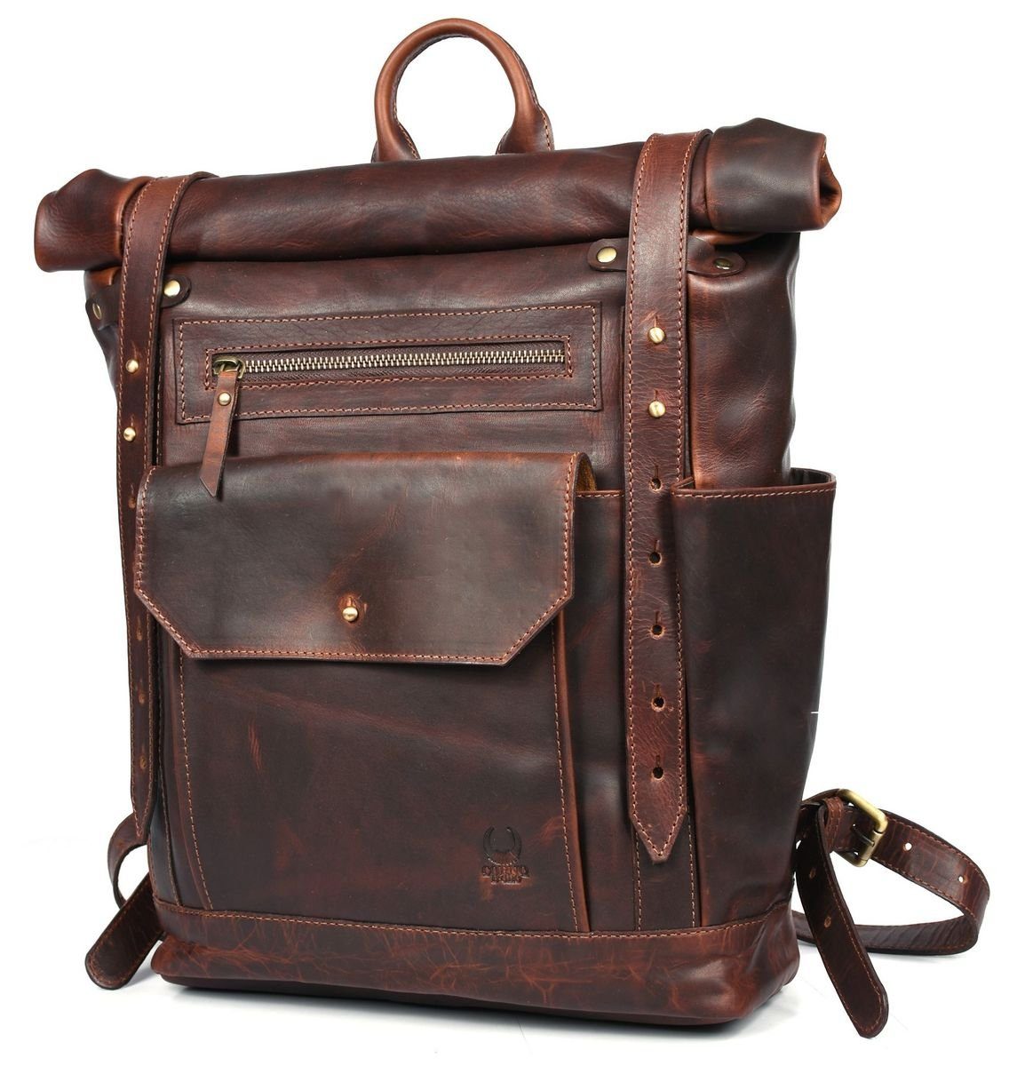 Rucksack herren leder