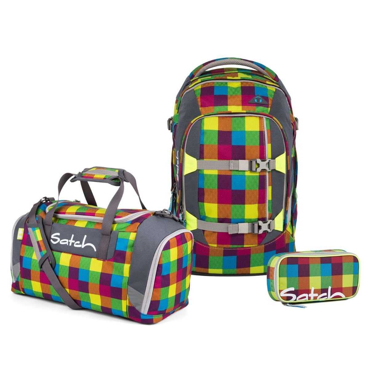 Satch Schulrucksack Pack Schulrucksack Set 3tlg.