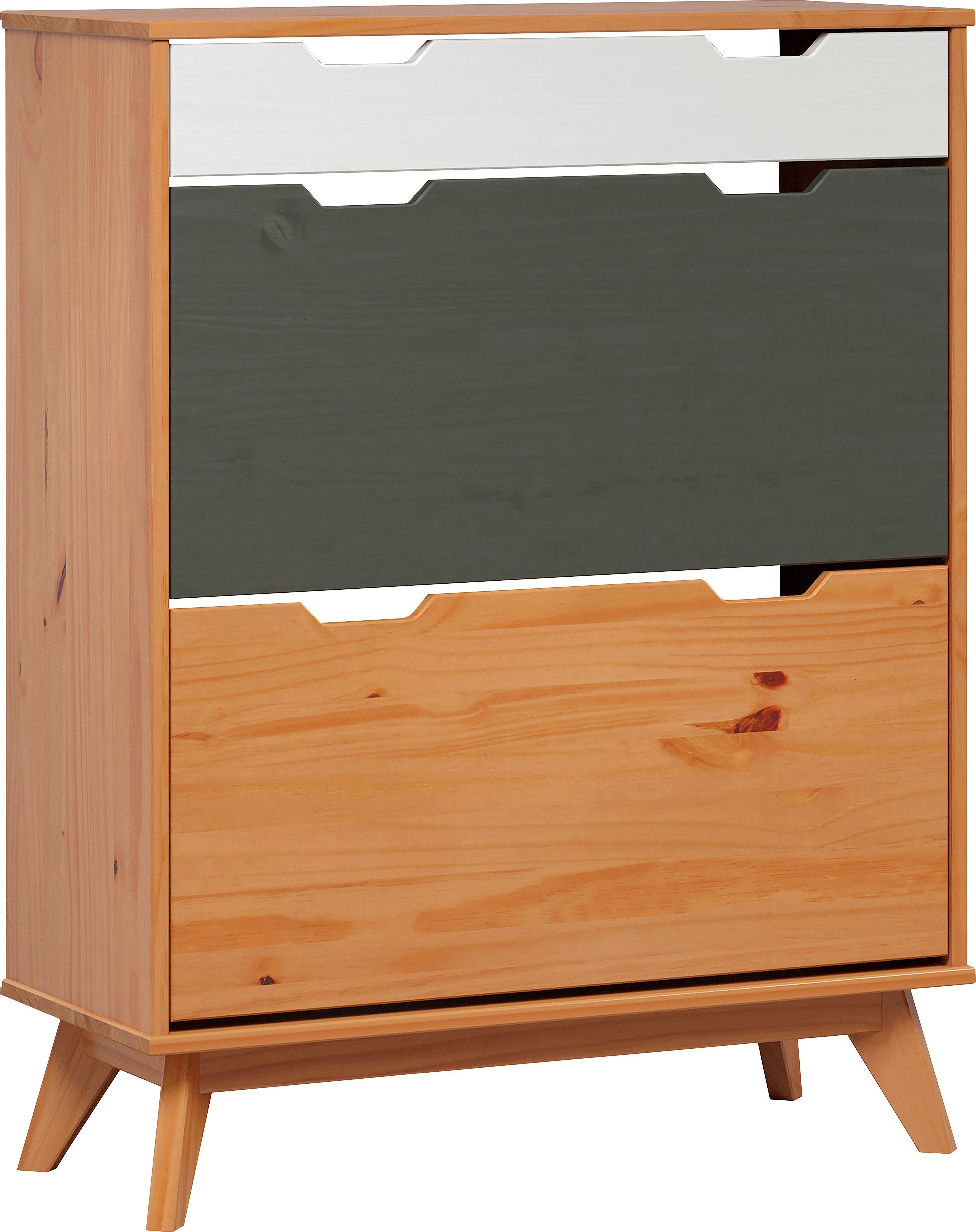 INTER-FURN Schuhschrank Scandik kleiner Schuhschrank mit