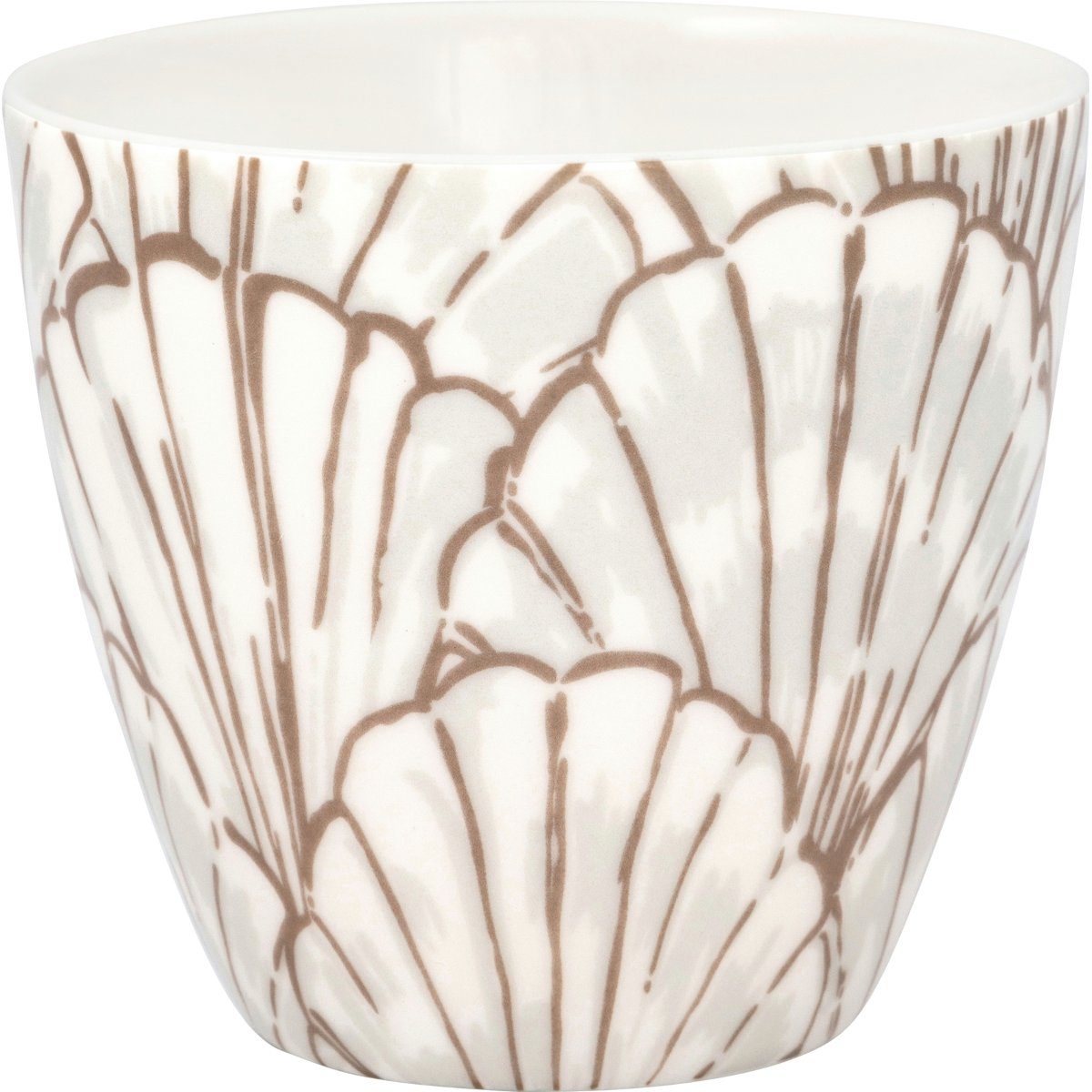 Greengate Becher Joan Latte Cup beige