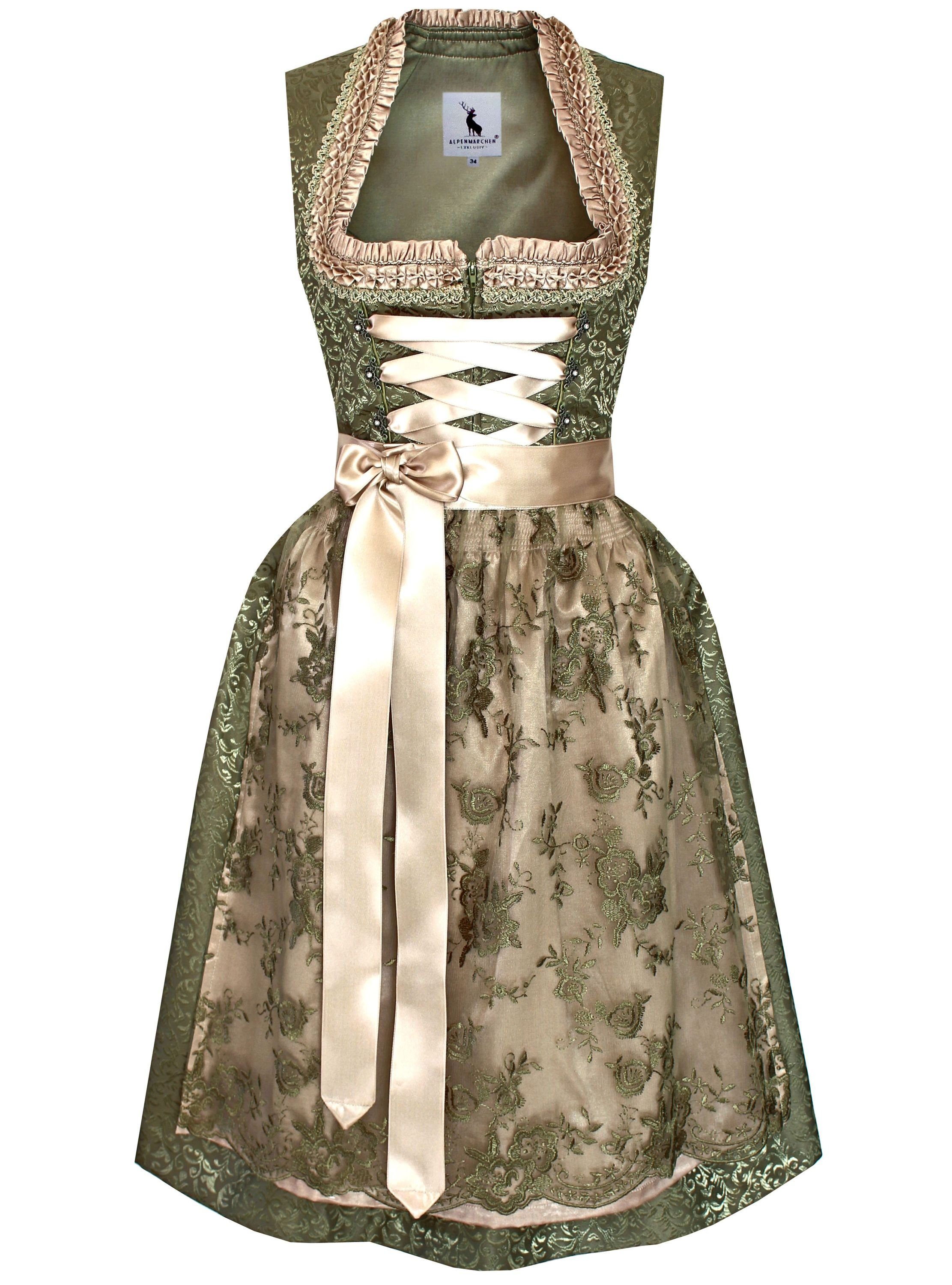 Alpenmärchen Dirndl Dirndl Florentina in Grün