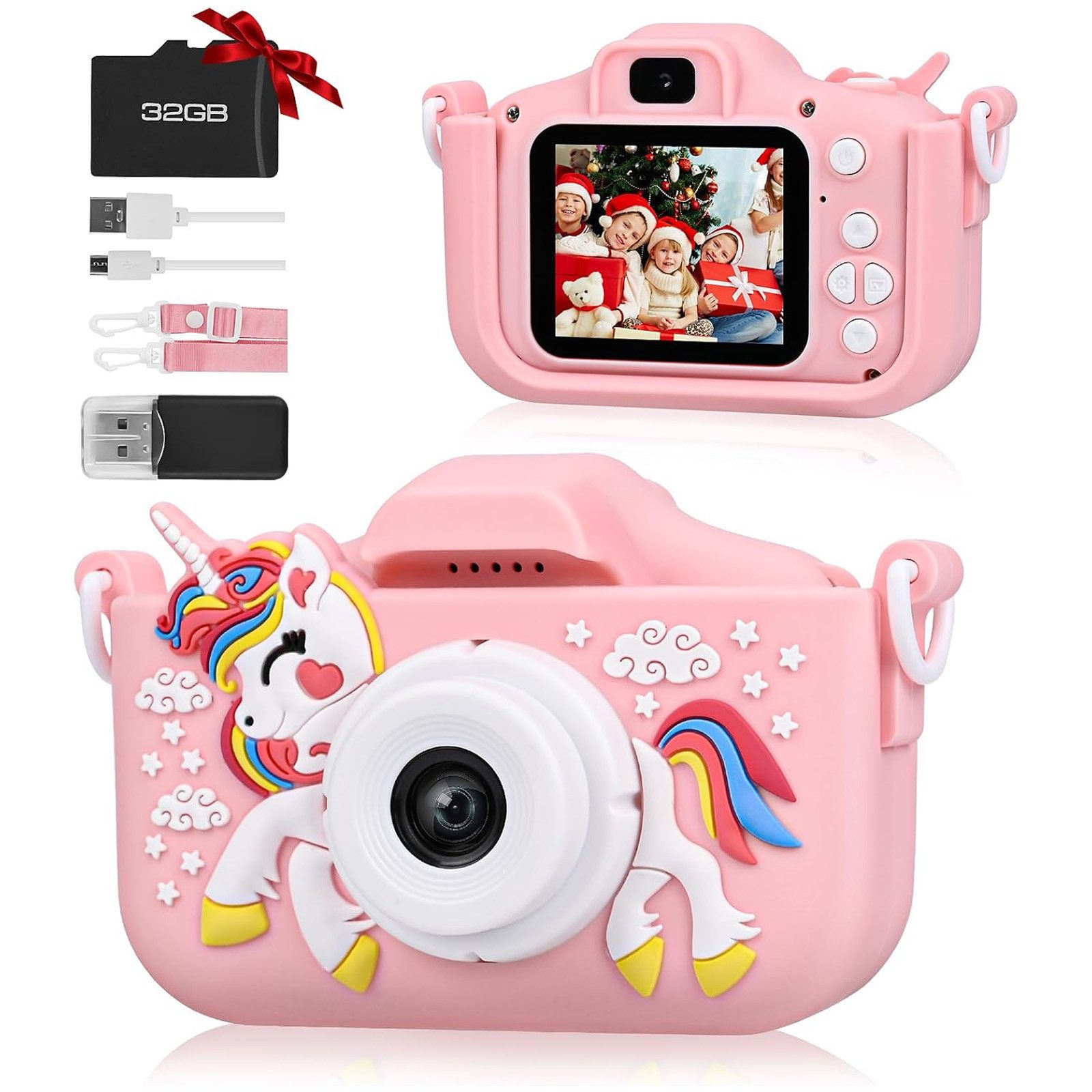BlingBin 2.0” Display Digitalkamera, 1080P HD