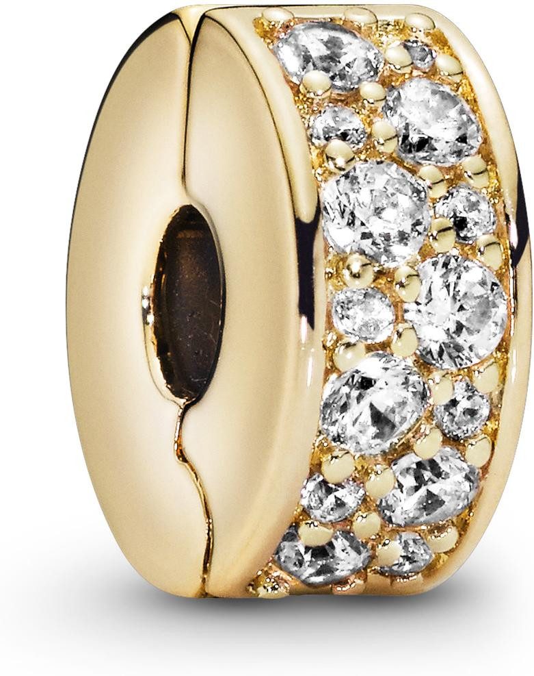Pandora Kettenanhänger Pandora Klarer Pavé Clip