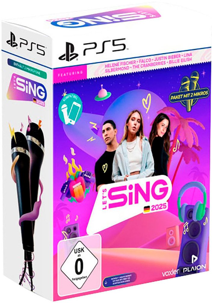 Let's Sing 2025 German Version PlayStation