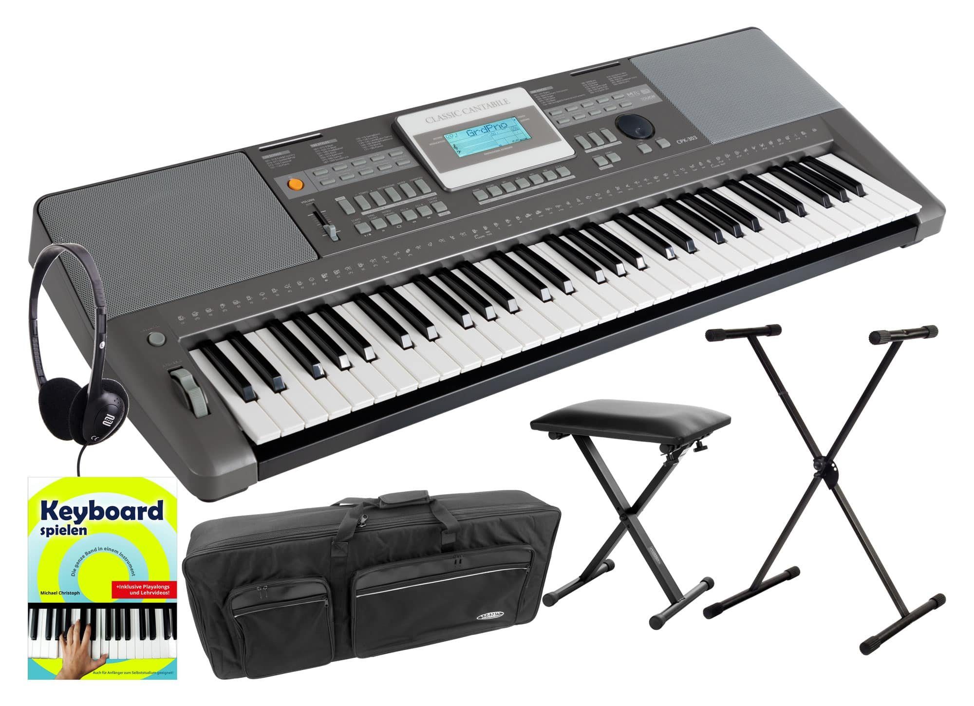 Classic Cantabile Home-Keyboard CPK-303 - Arranger-Keyboard