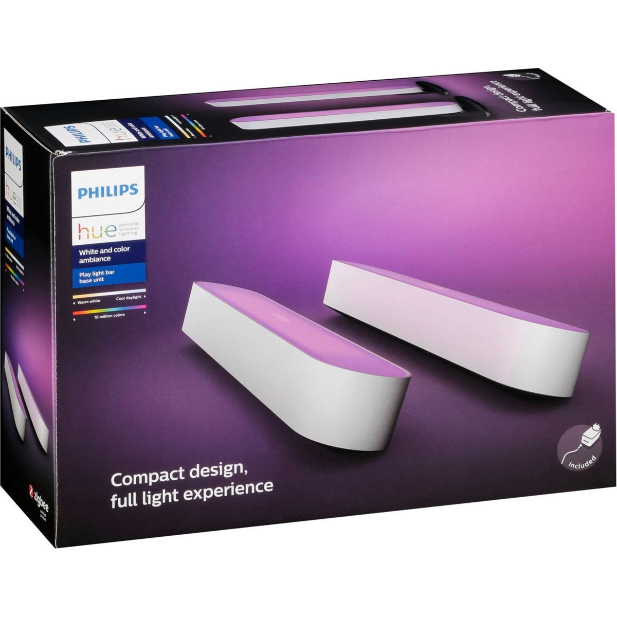 Philips Außen-Wandleuchte Hue Play Lightbar Doppelpack