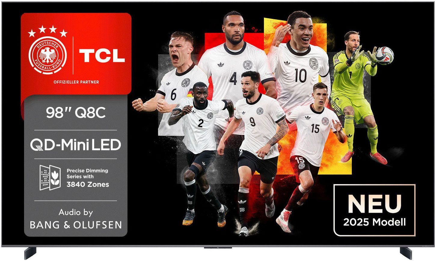 TCL 98Q8CX7 QLED Mini LED-Fernseher (248