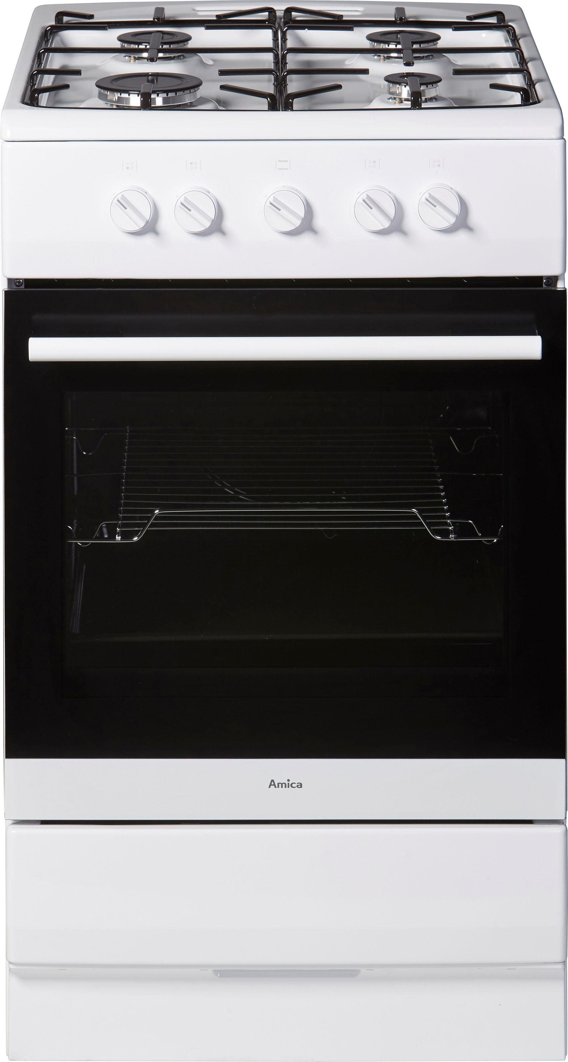 Amica Gas-Standherd SHGG 11502 W, Stabile
