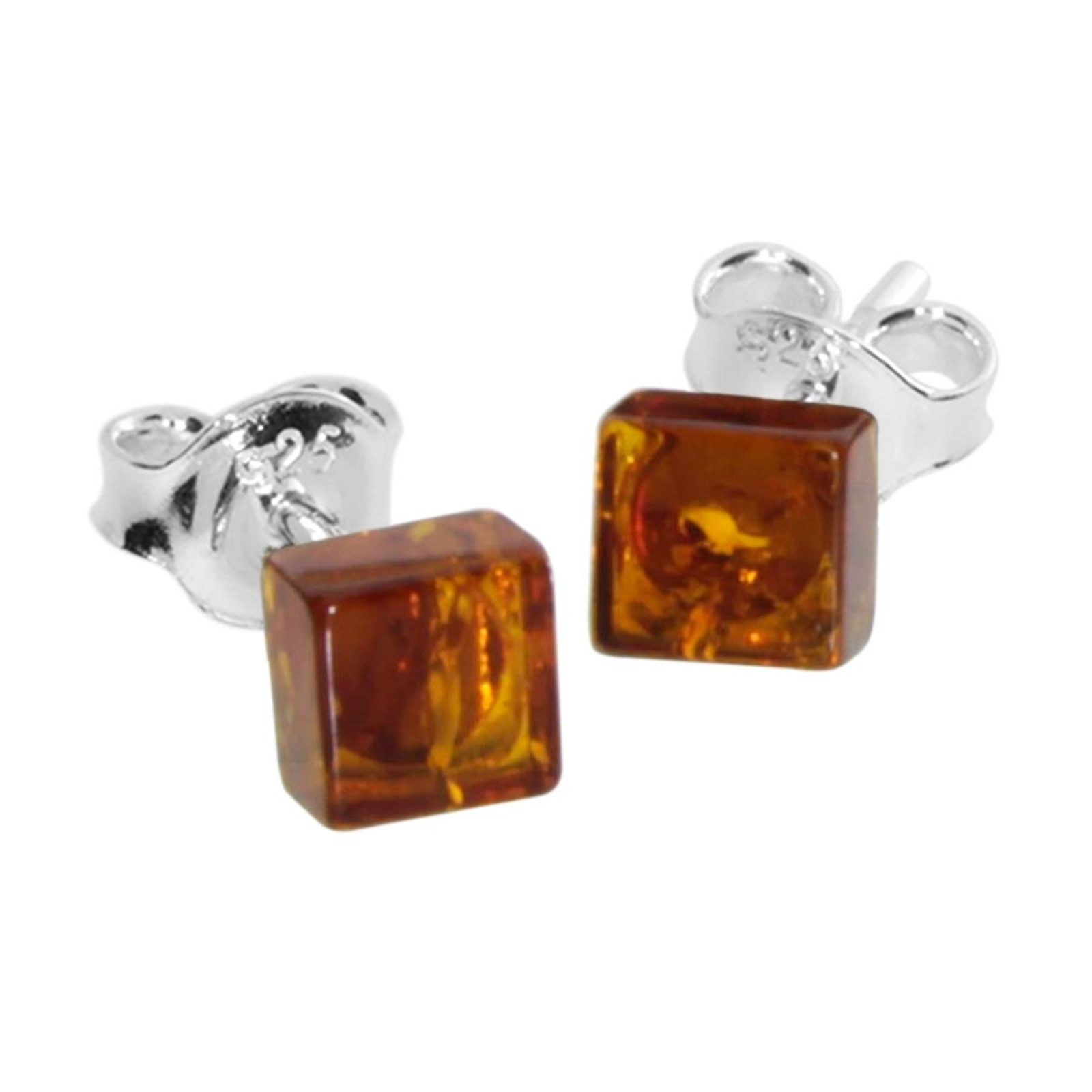 OSTSEE-SCHMUCK Paar Ohrstecker Ostsee-Schmuck Ohrstecker Klassisch