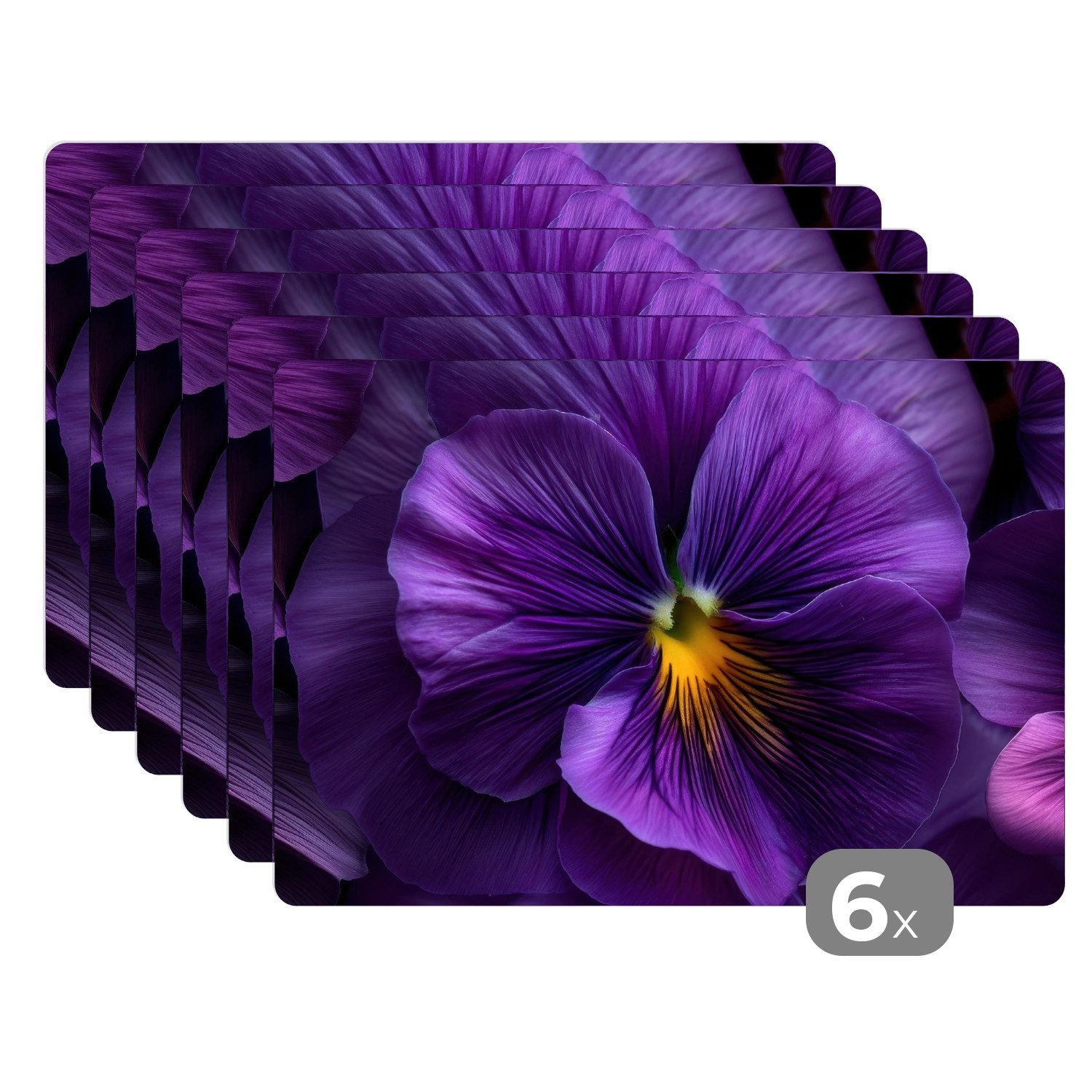 MuchoWow Platzset Lila - Violine -