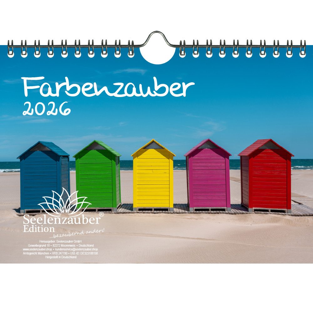Seelenzauber Wandkalender Farbenzauber DIN A5 Kalender