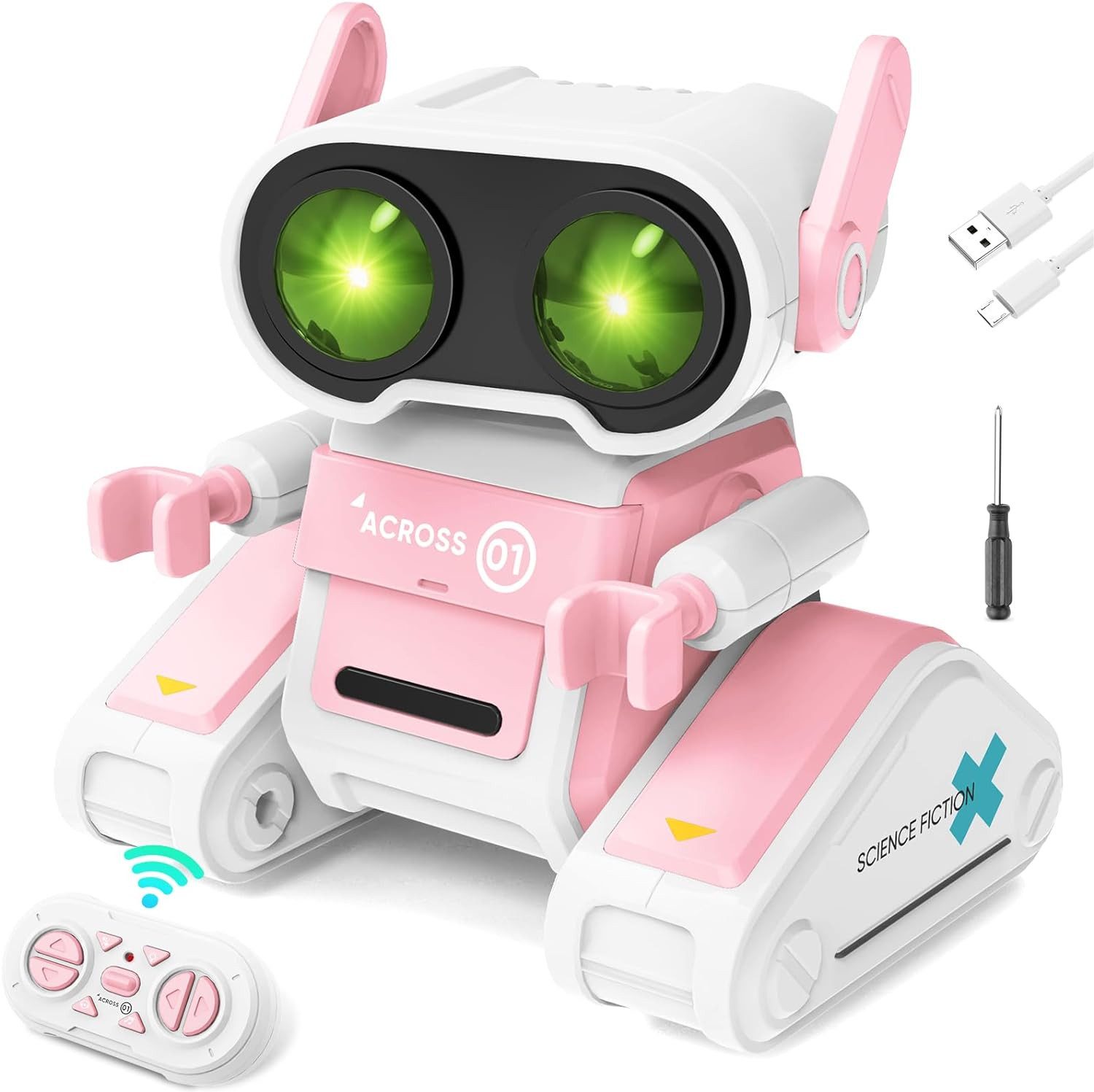 ZEUOPQ Roboter Elektrischer Wiederaufladbares Ferngesteuertes Roboter