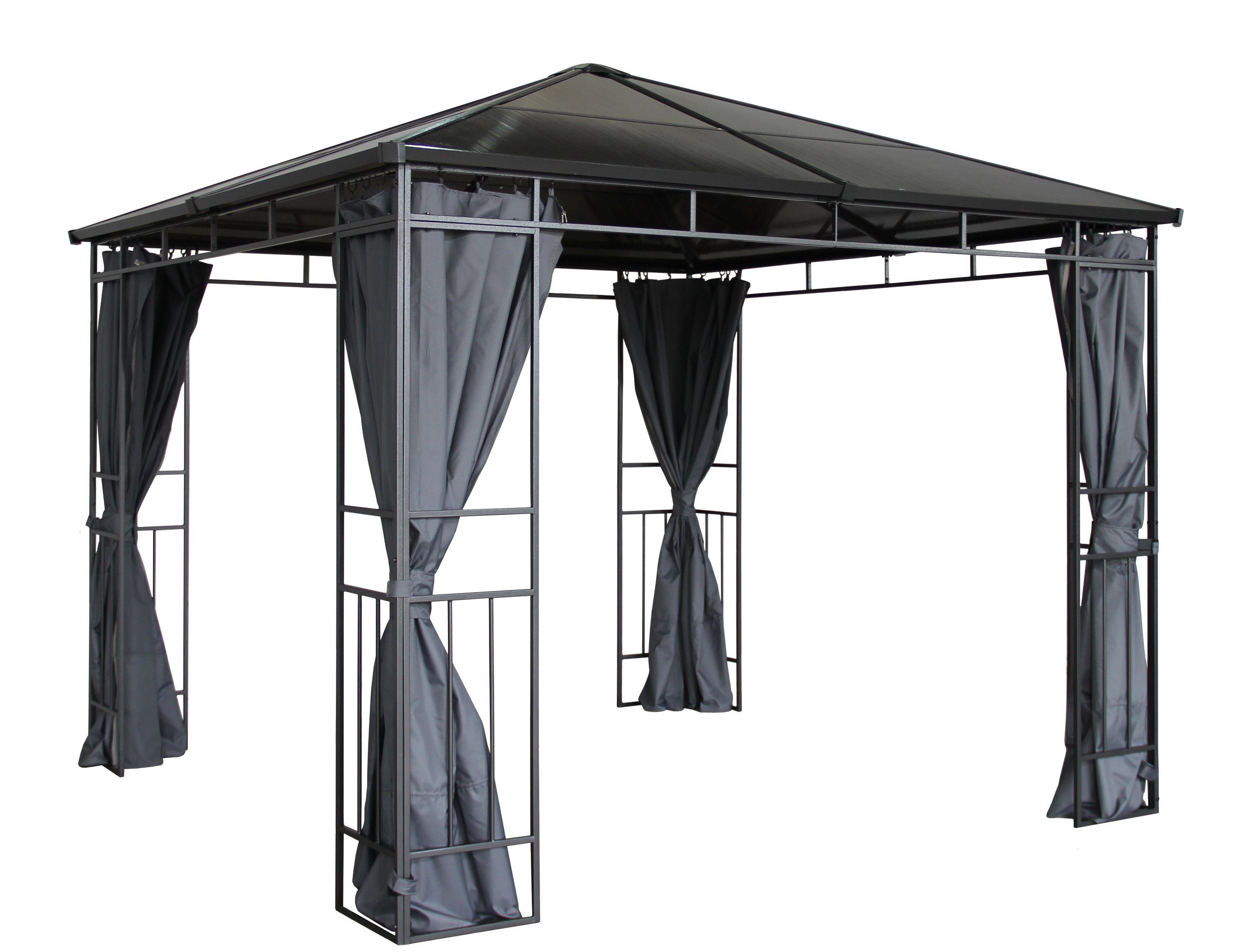 Grasekamp Pavillon Hardtop Pavillon Limone 3x3m