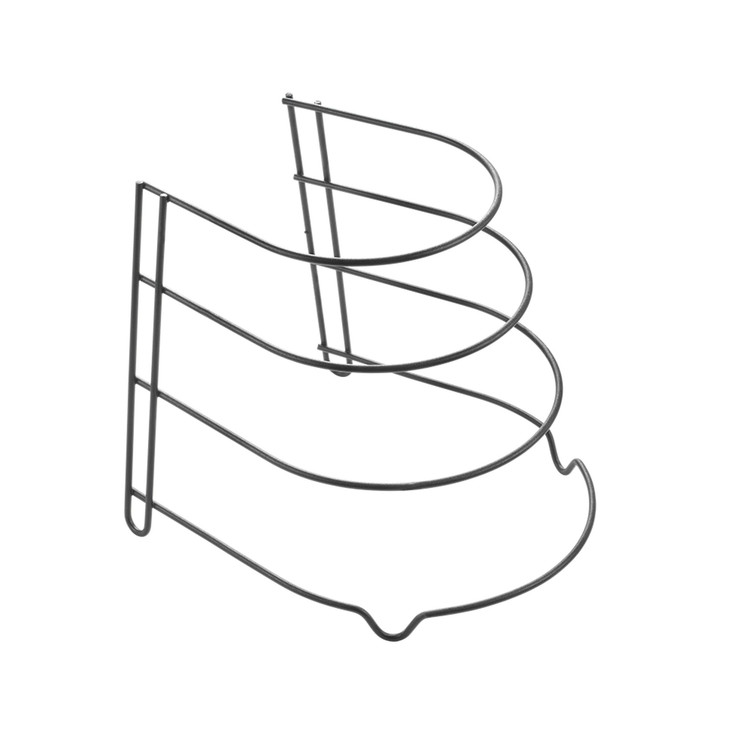 Gravidus Geschirrständer Bratpfannenablage Pfannenstapler Ständer Pfannen