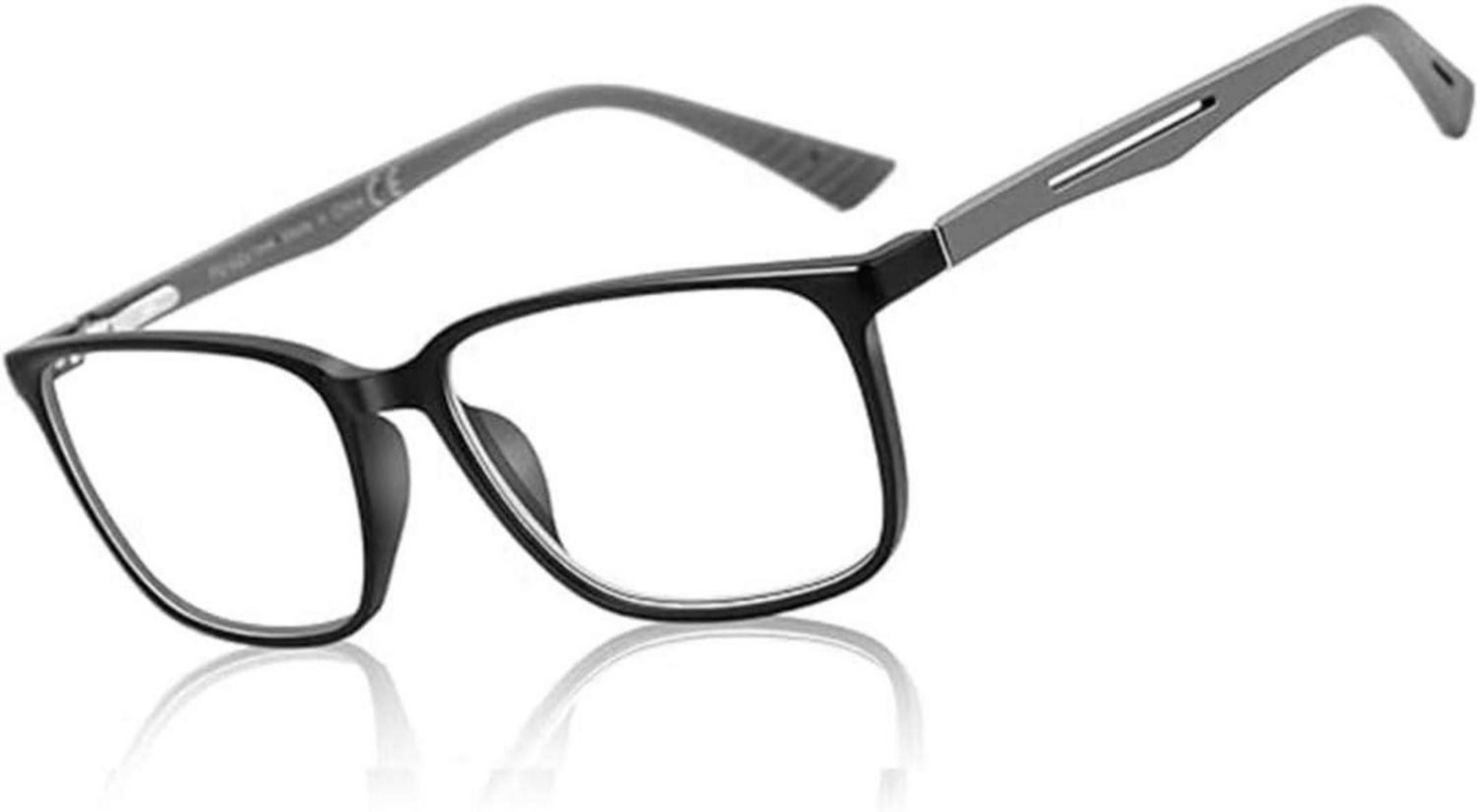 LuxusKollektion Wayfarer Blaulichtfilter Lesebrille Herren Eckige