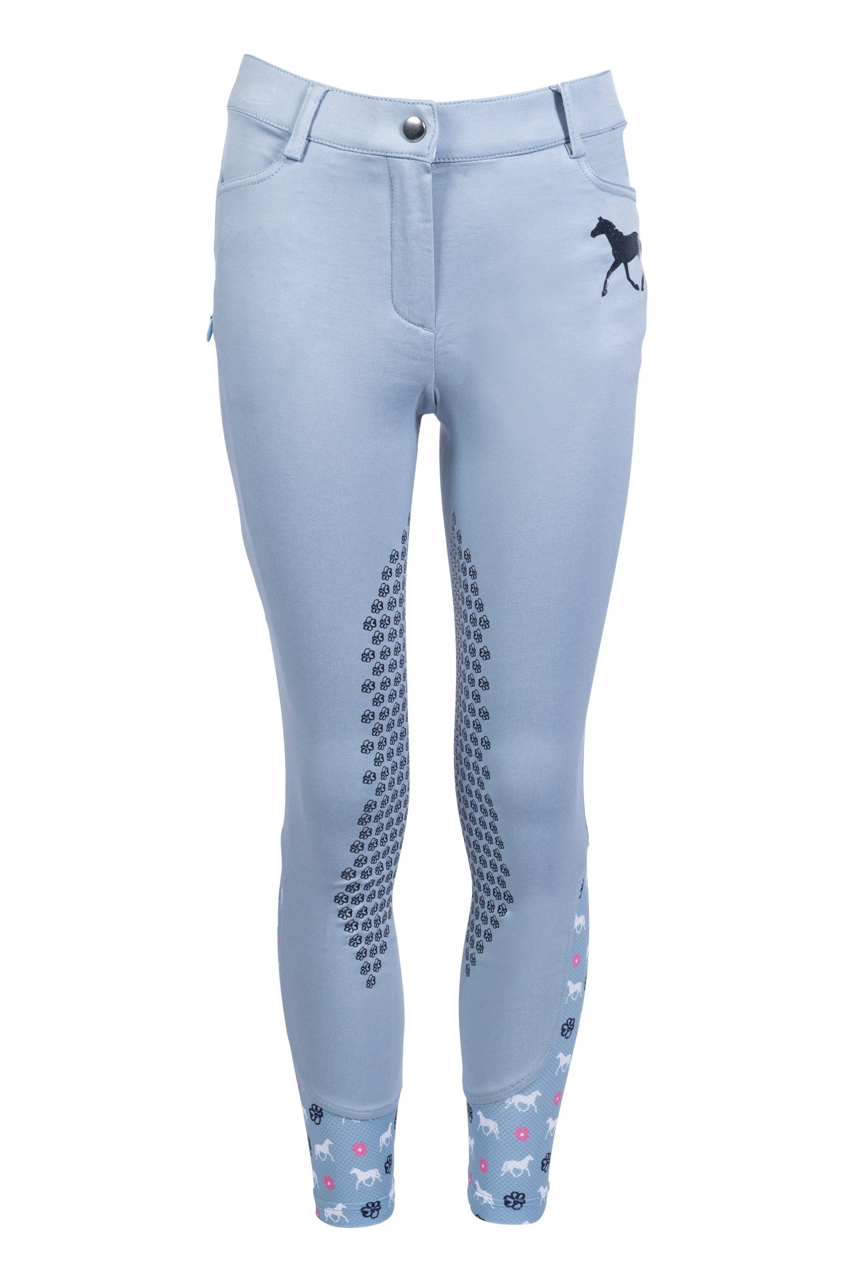 HKM Kids Reithose Reithose -Bria- Silikon-Kniebesatz