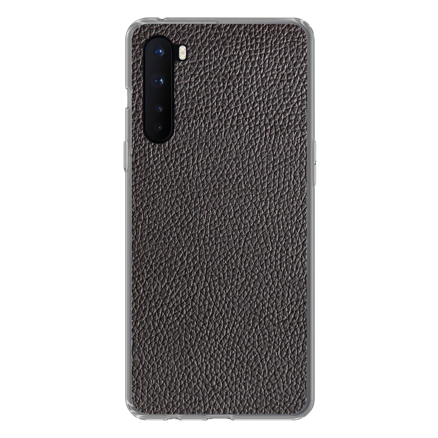 MuchoWow Handyhülle für OnePlus Nord Leder