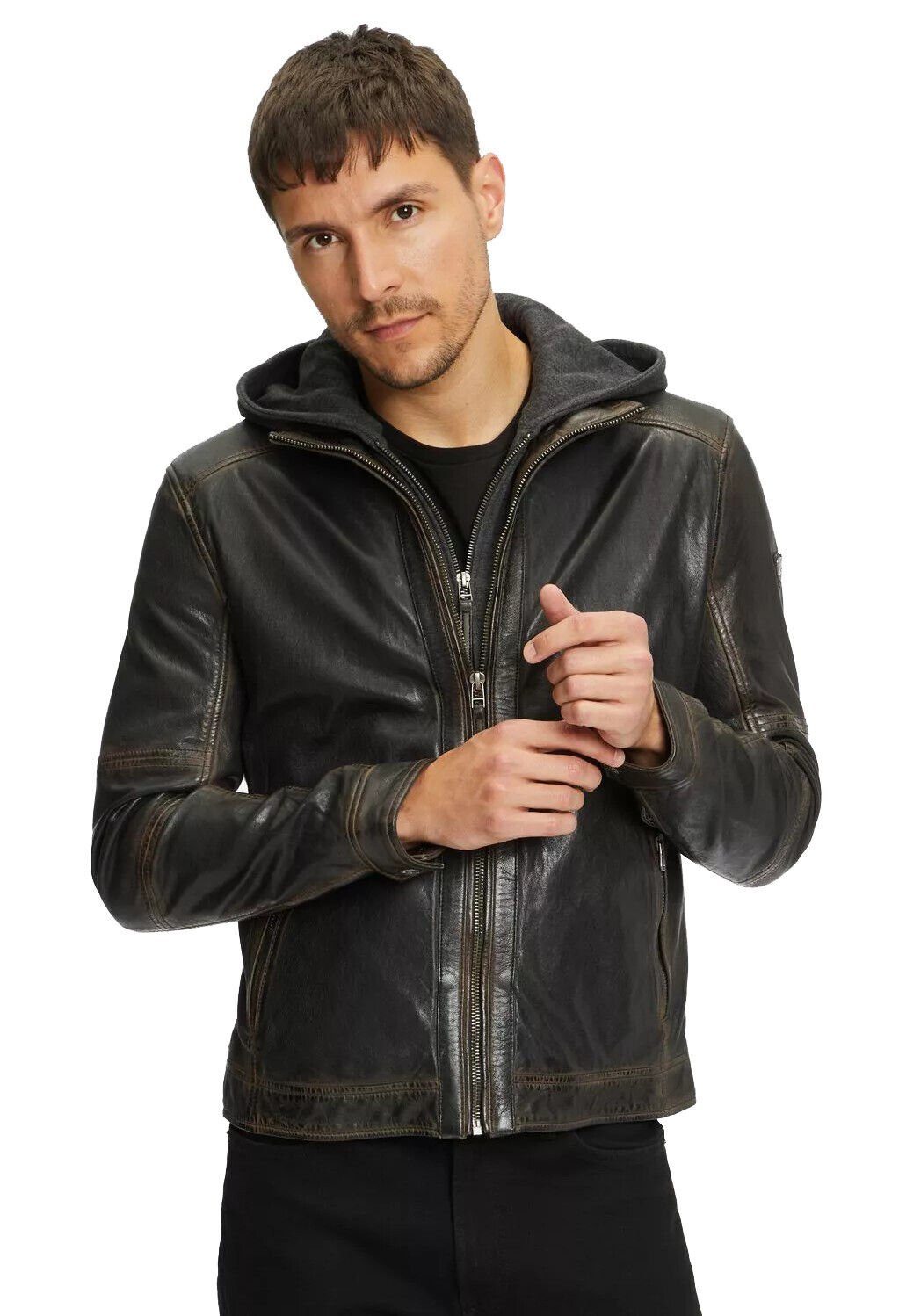 Gipsy by Mauritius Lederjacke Herren Bikerjacke