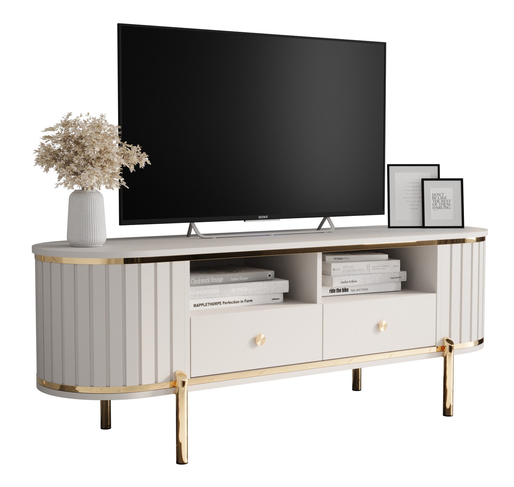 ABIKS MÖBEL TV-Schrank NEW YORK TV-Möbel,
