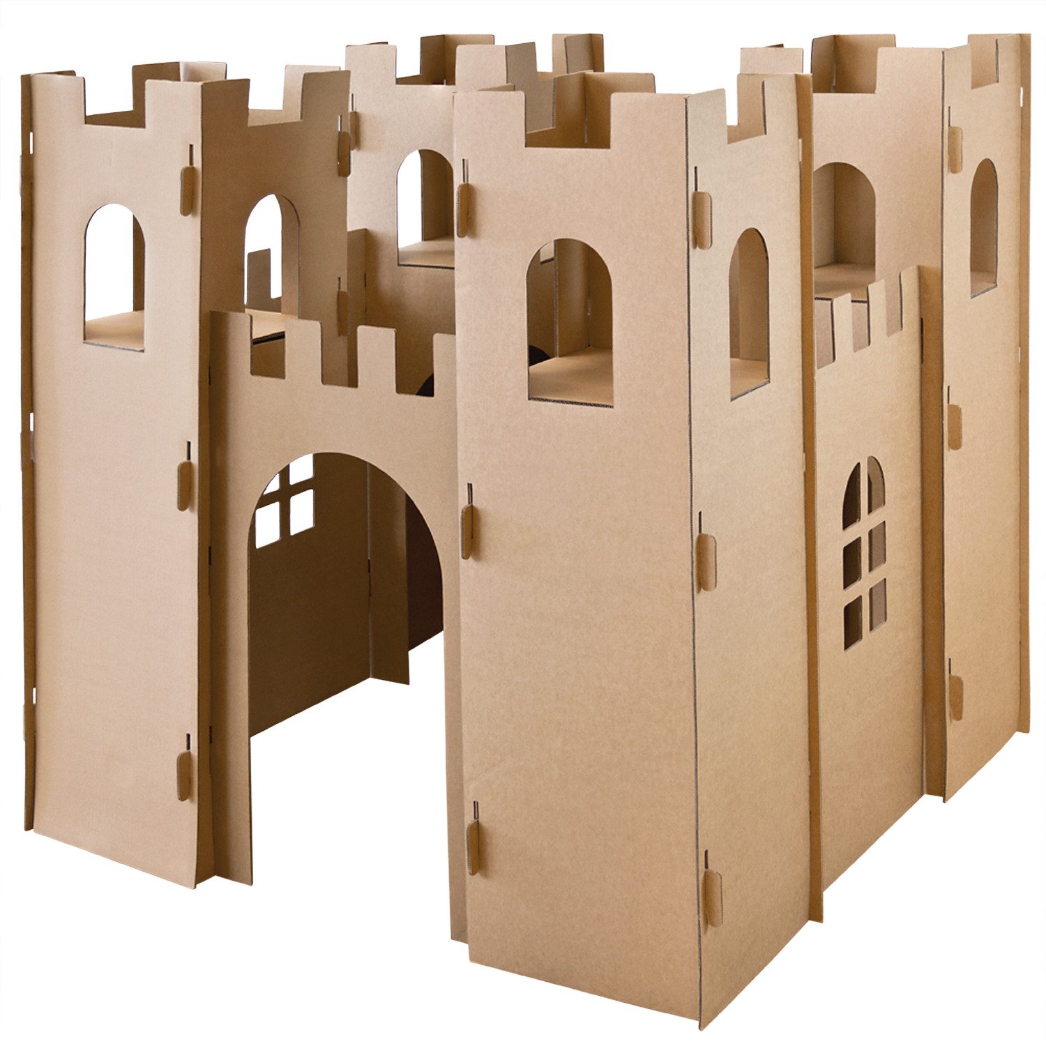 Kingpower Spielhaus Kinder Spielhaus Ritterburg Pappe