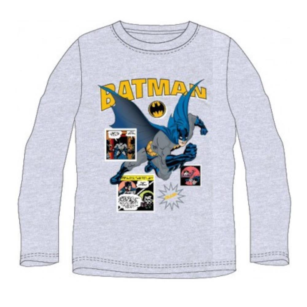 Batman T-Shirt Batman Langarm-T-Shirt für Jungen,