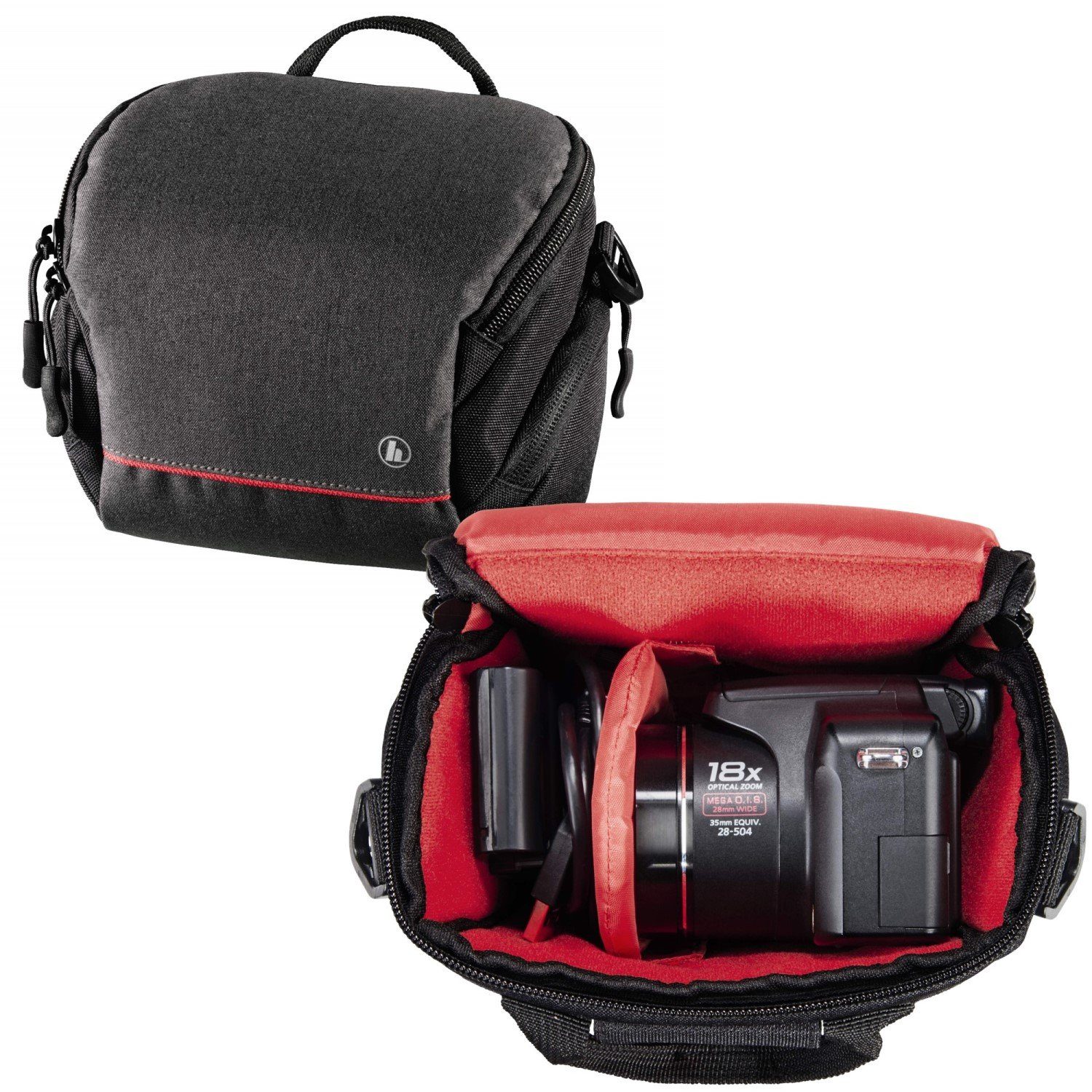 Hama Kameratasche Kamera-Tasche Sambia 100 Foto-Tasche