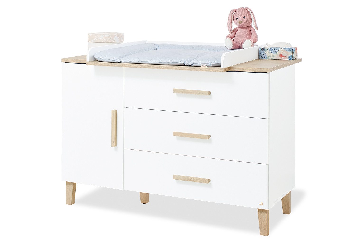 Pinolino® Wickelkommode Wickelkommode 'Lumi' extrabreit