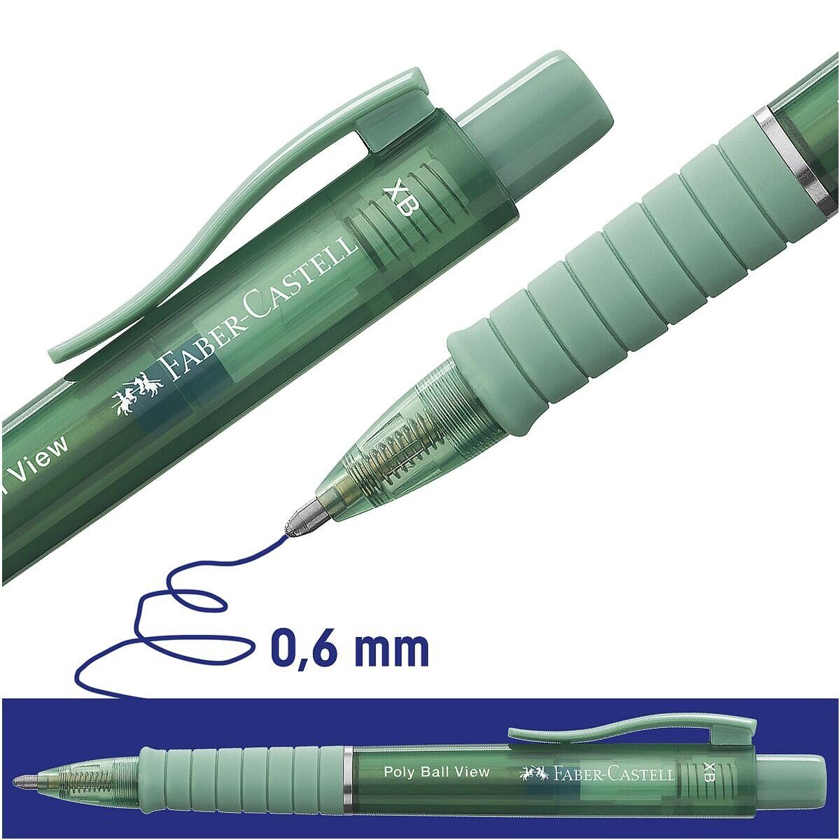 Faber-Castell Kugelschreiber Poly Ball View XB,