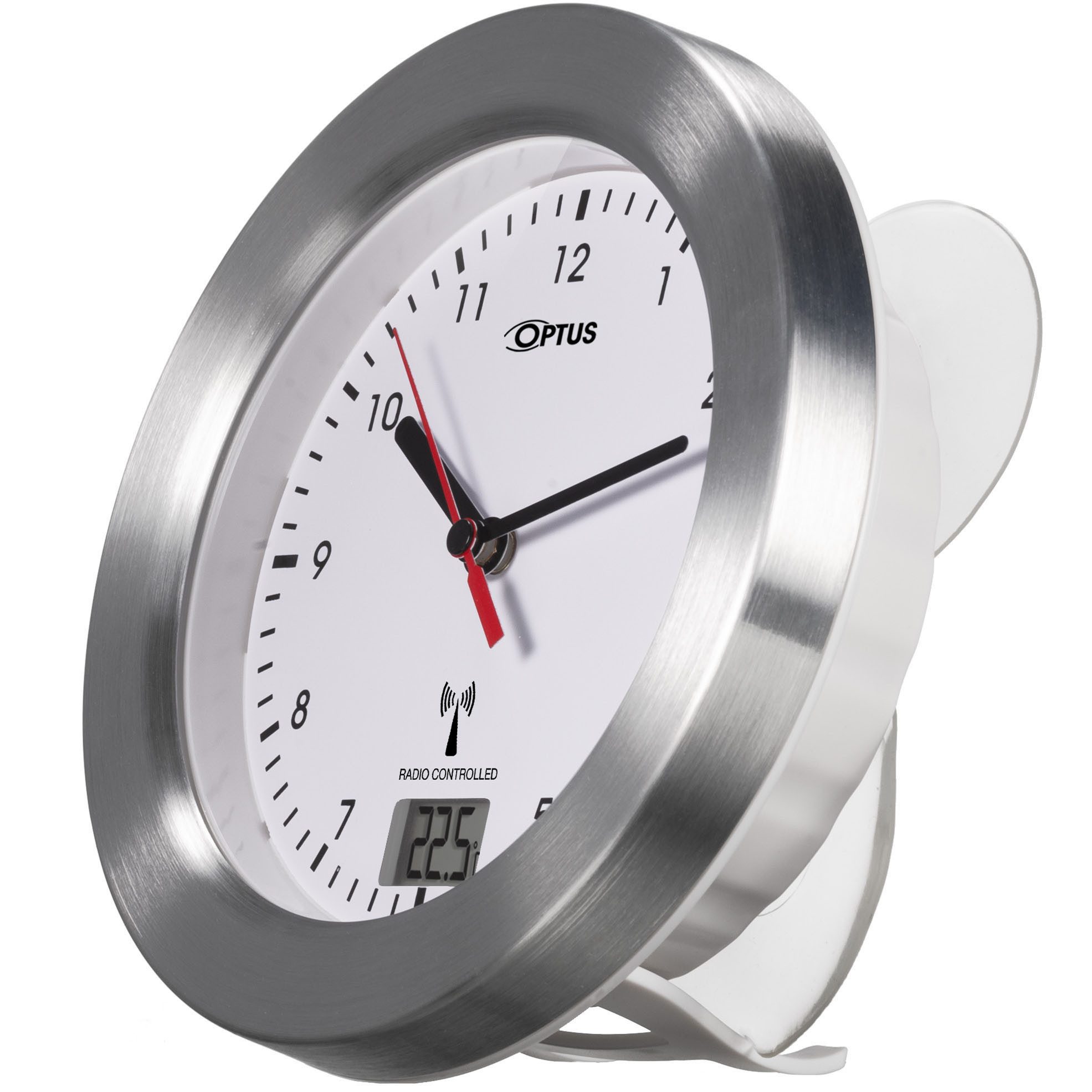 OPTUS Badezimmeruhr BRESSER MyTime Bath weiß