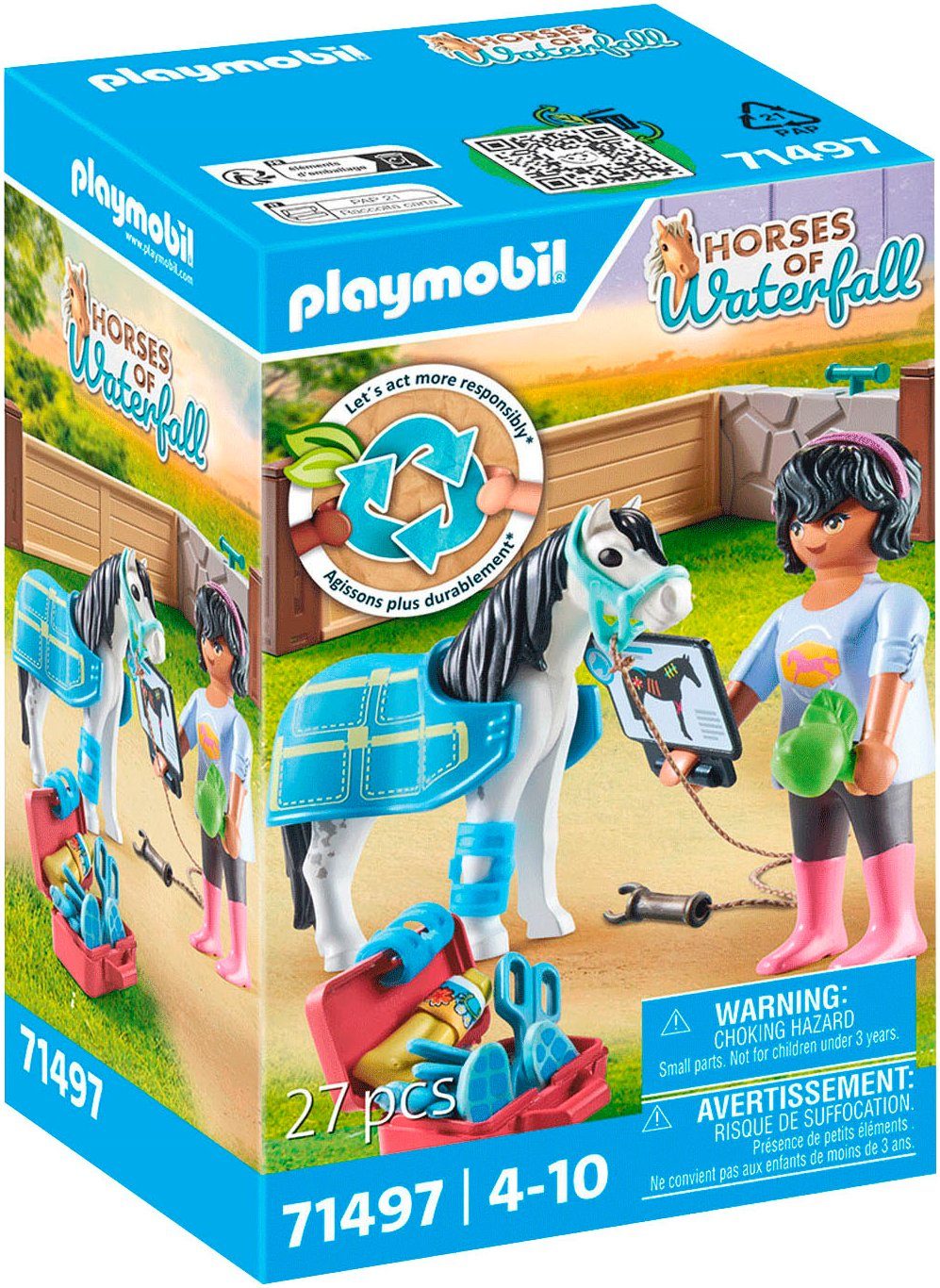 Playmobil® Pferde-Therapeutin (71497), Horses of Waterfall