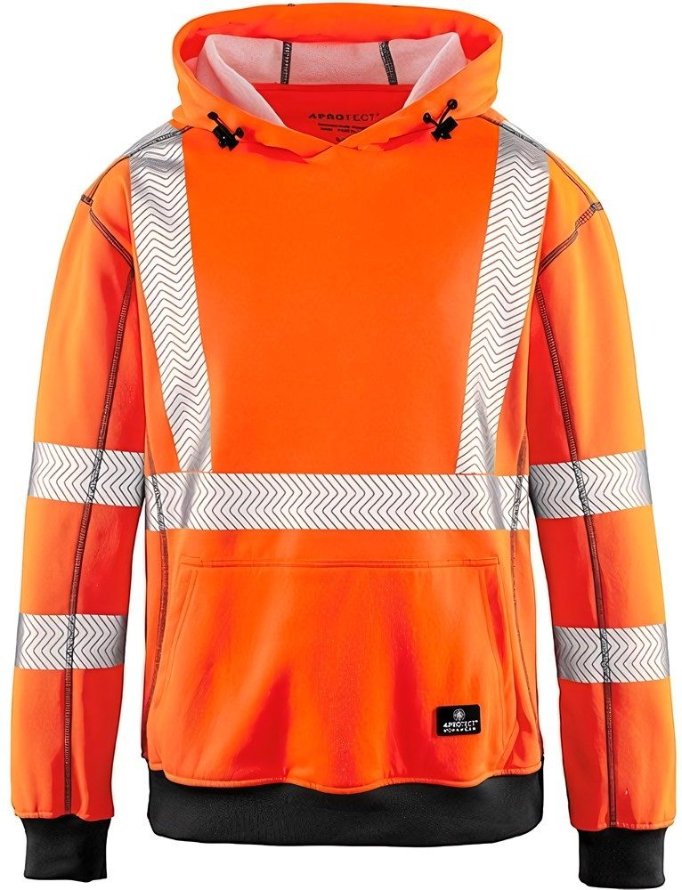 4PROTECT Warnschutz-Shirt Warnschutz Hoodie Portland