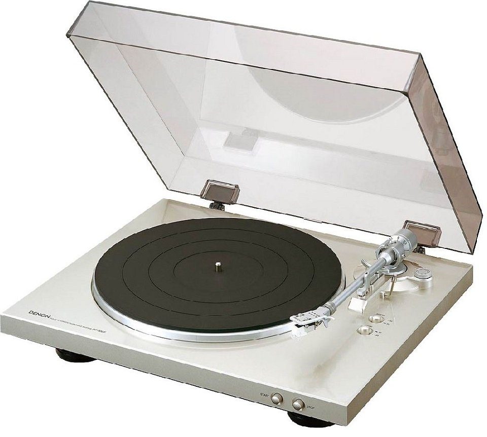 Denon DP 300 F silber Plattenspieler