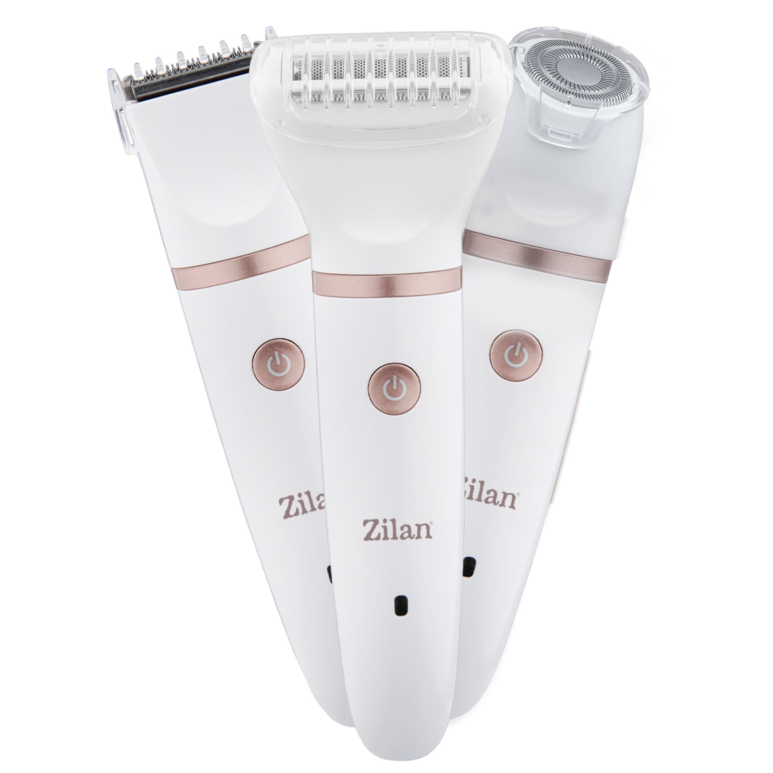Zilan Epilierer ZLN-8740 Rasierer, Aufsätze: 3