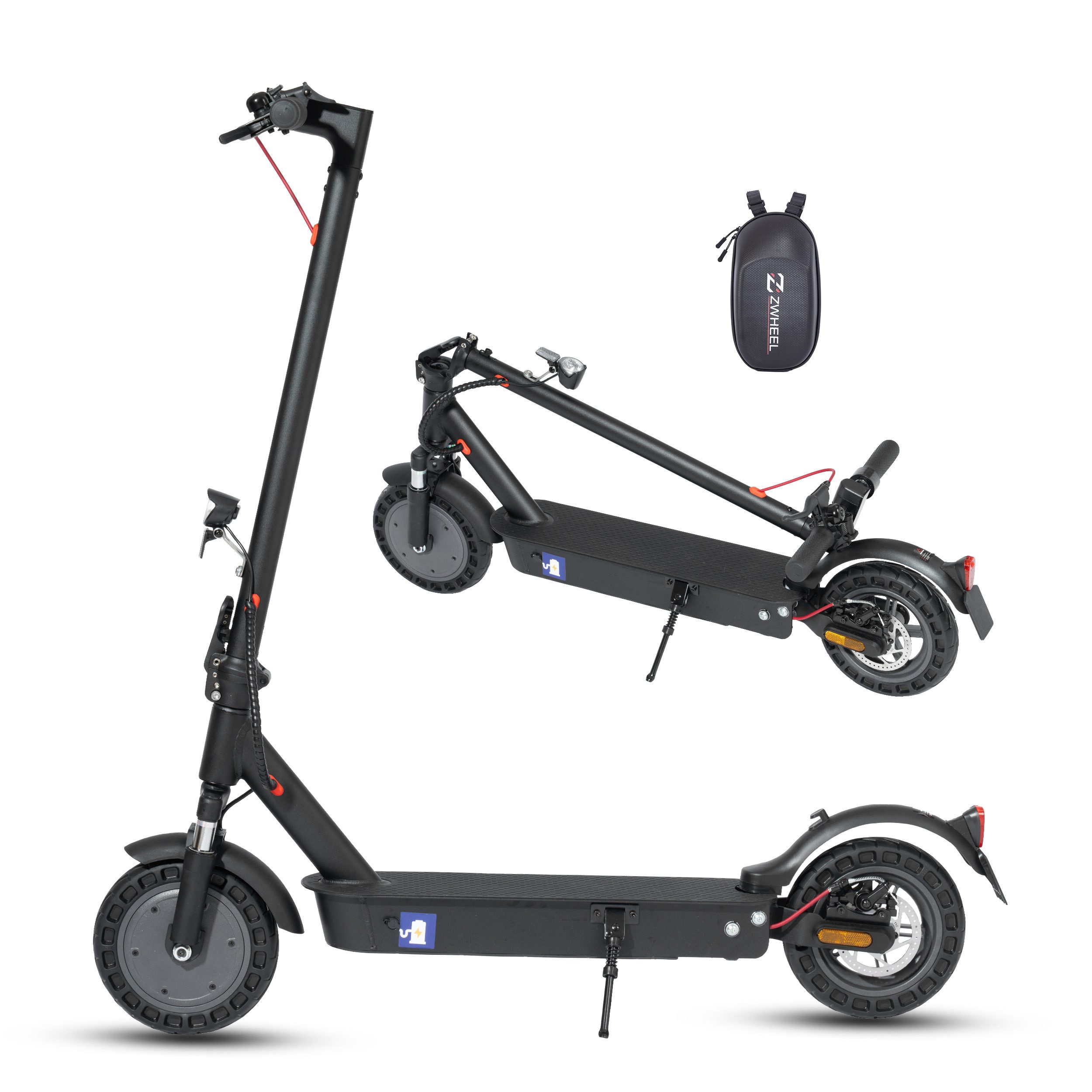 Leawin E-Scooter 10 Zoll klappbarer Elektroroller