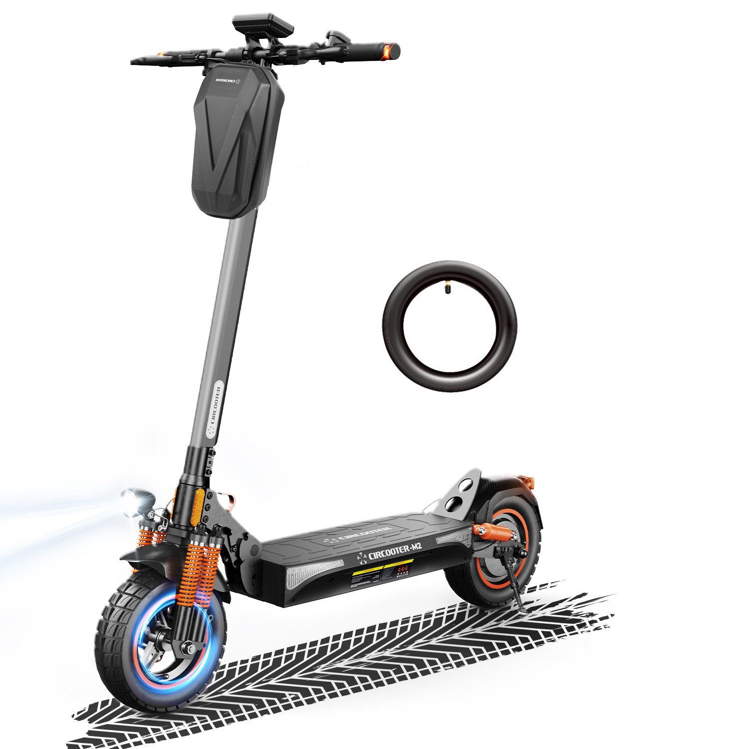 Circooter E-Scooter Offroad Elektroroller mit Straßenzulassung(ABE),10