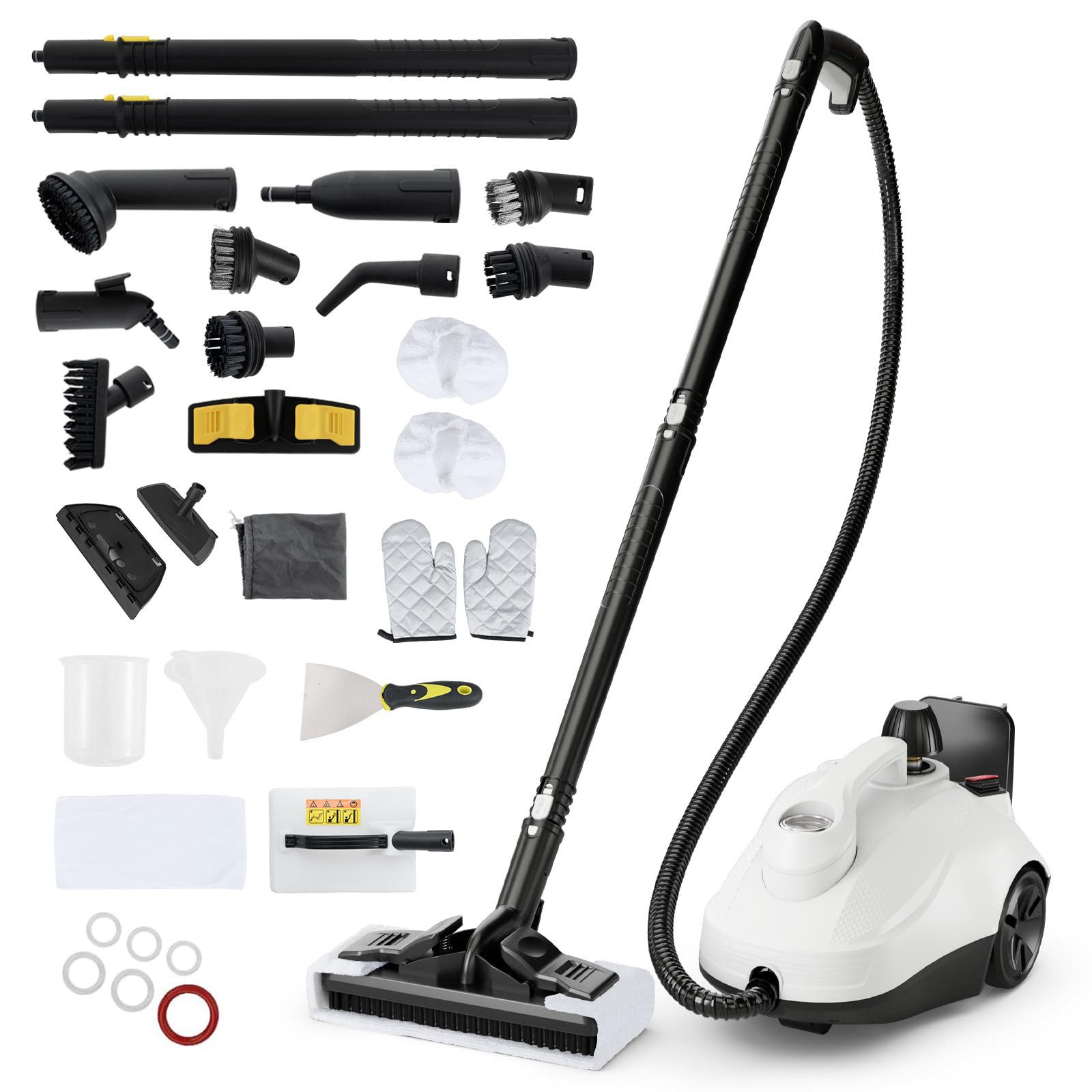 KOMFOTTEU Dampfreiniger, 2000 W, Dampfreiniger Handgerät,