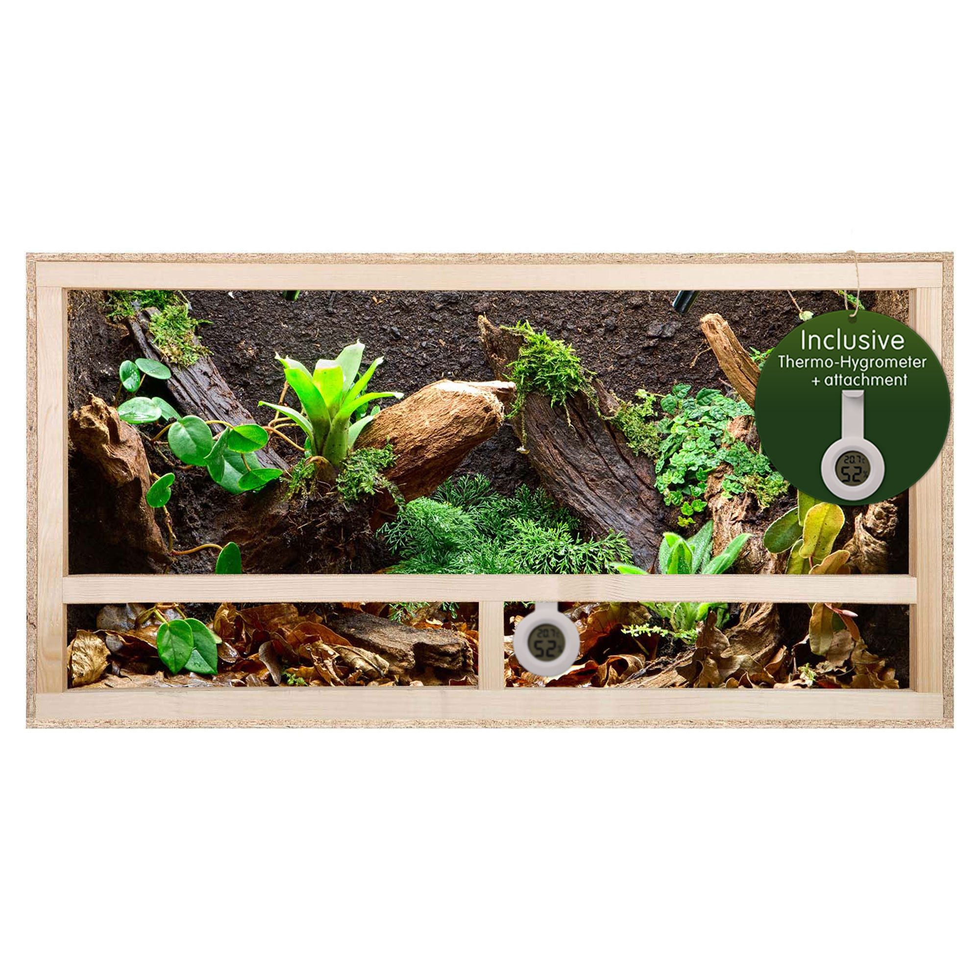 Repiterra Terrarium Terrarium mit Seitenbelüftung 80x40x40