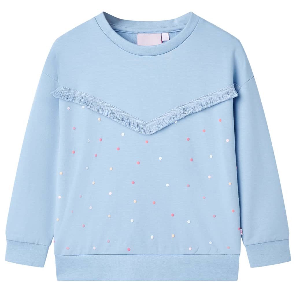 vidaXL Sweatshirt Kinder-Sweatshirt Blau 140