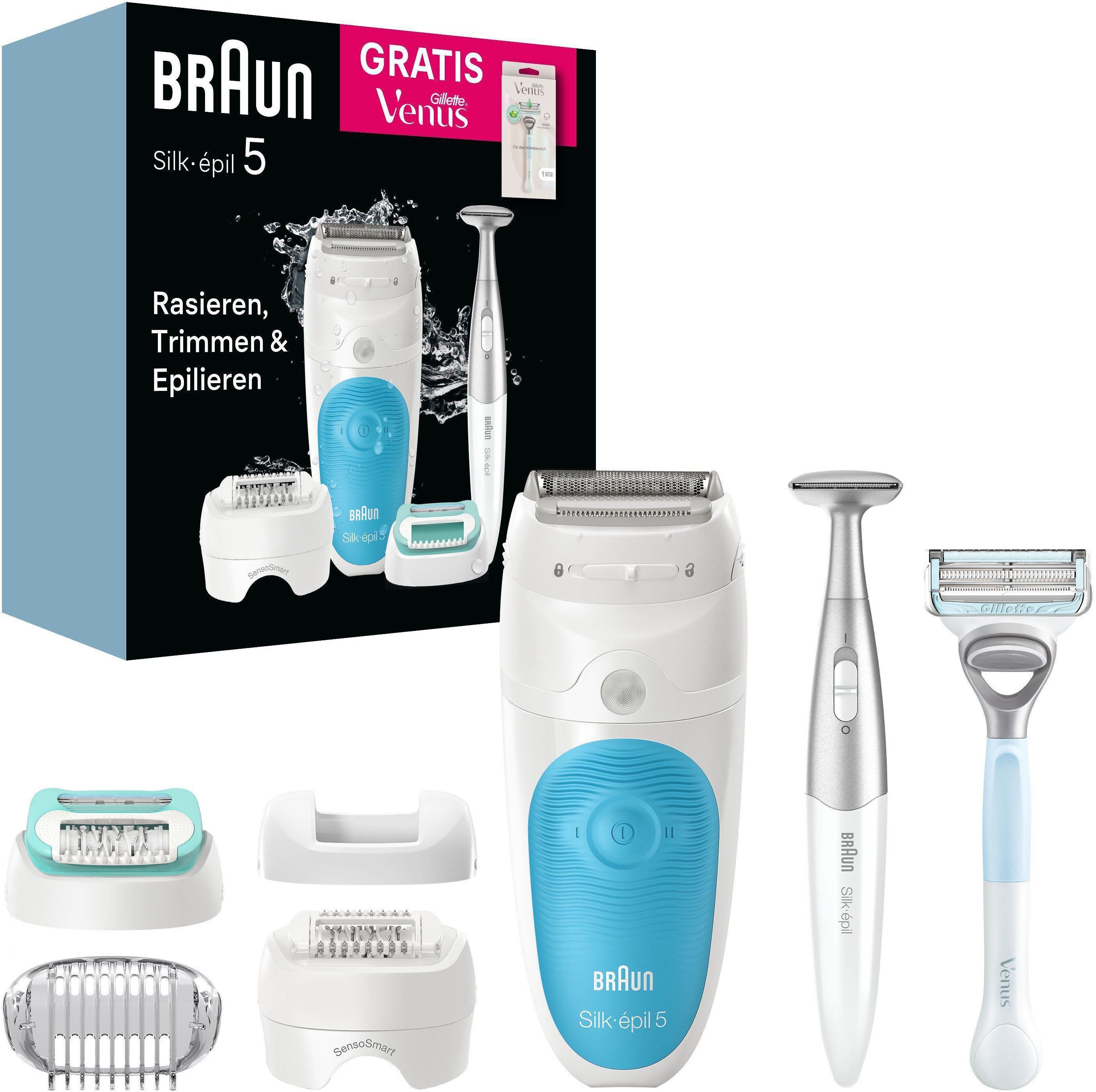 Braun Epilierer Silk-épil 5 5-810, Gratis