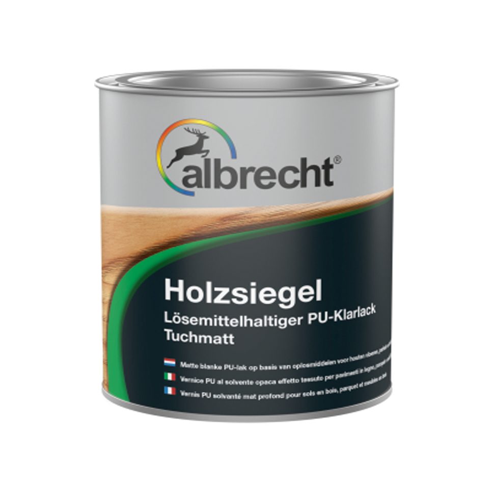Albrecht Holzlack Holzsiegel Tuchmatt Holzschutzlack farblos
