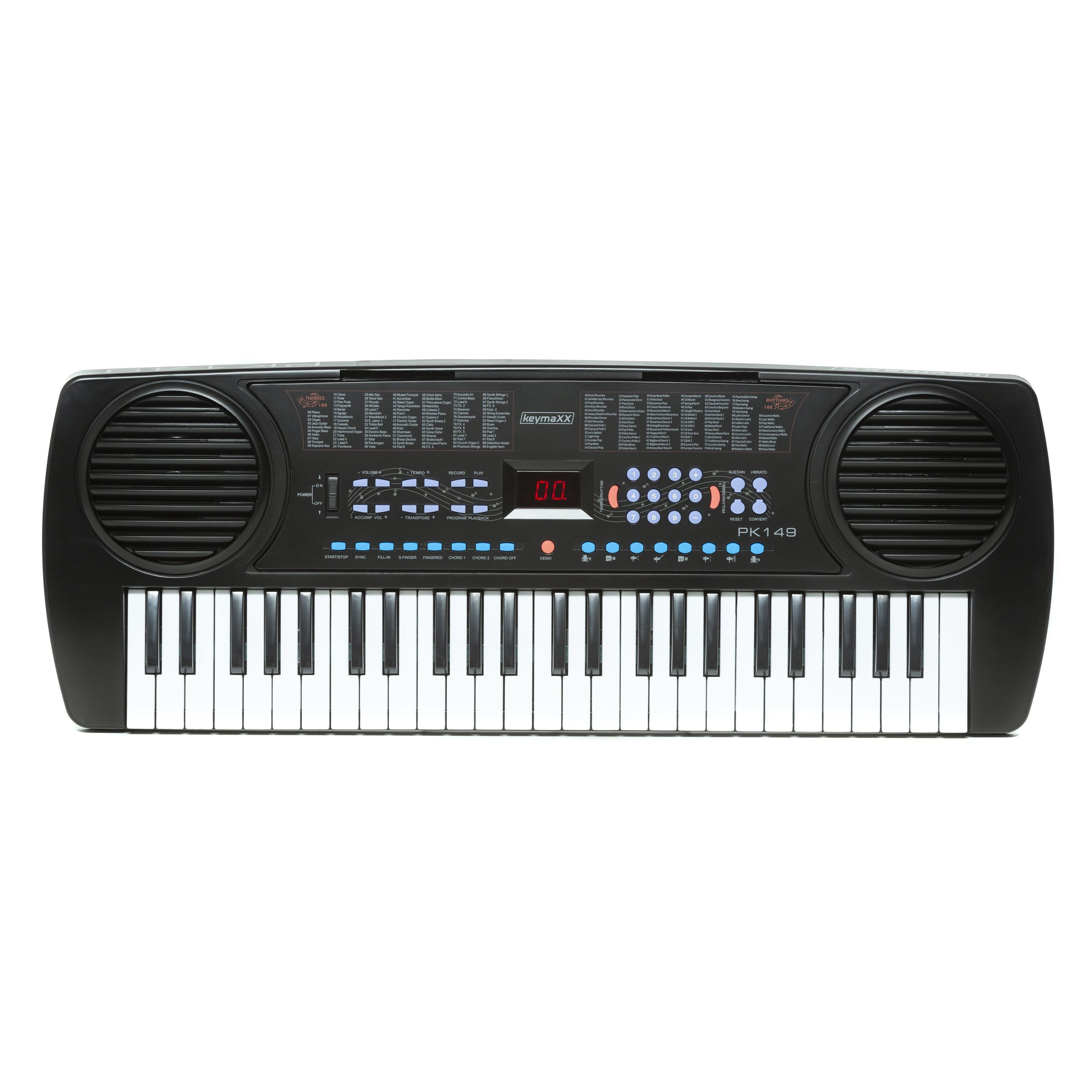 keymaXX Home-Keyboard (Kinder Keyboard mit 49
