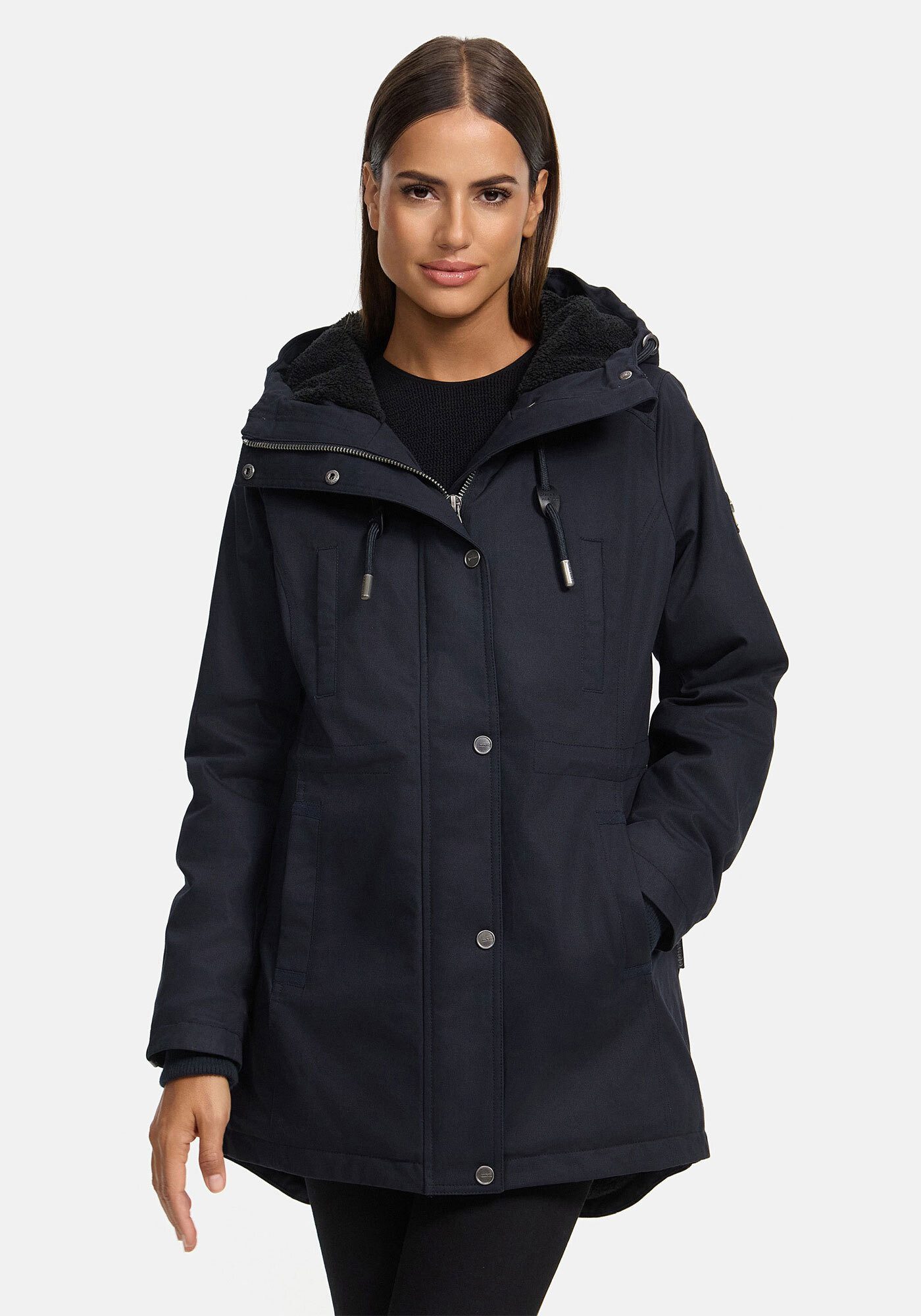 Navahoo Winterjacke Winterfunke Designer Winterjacke mit