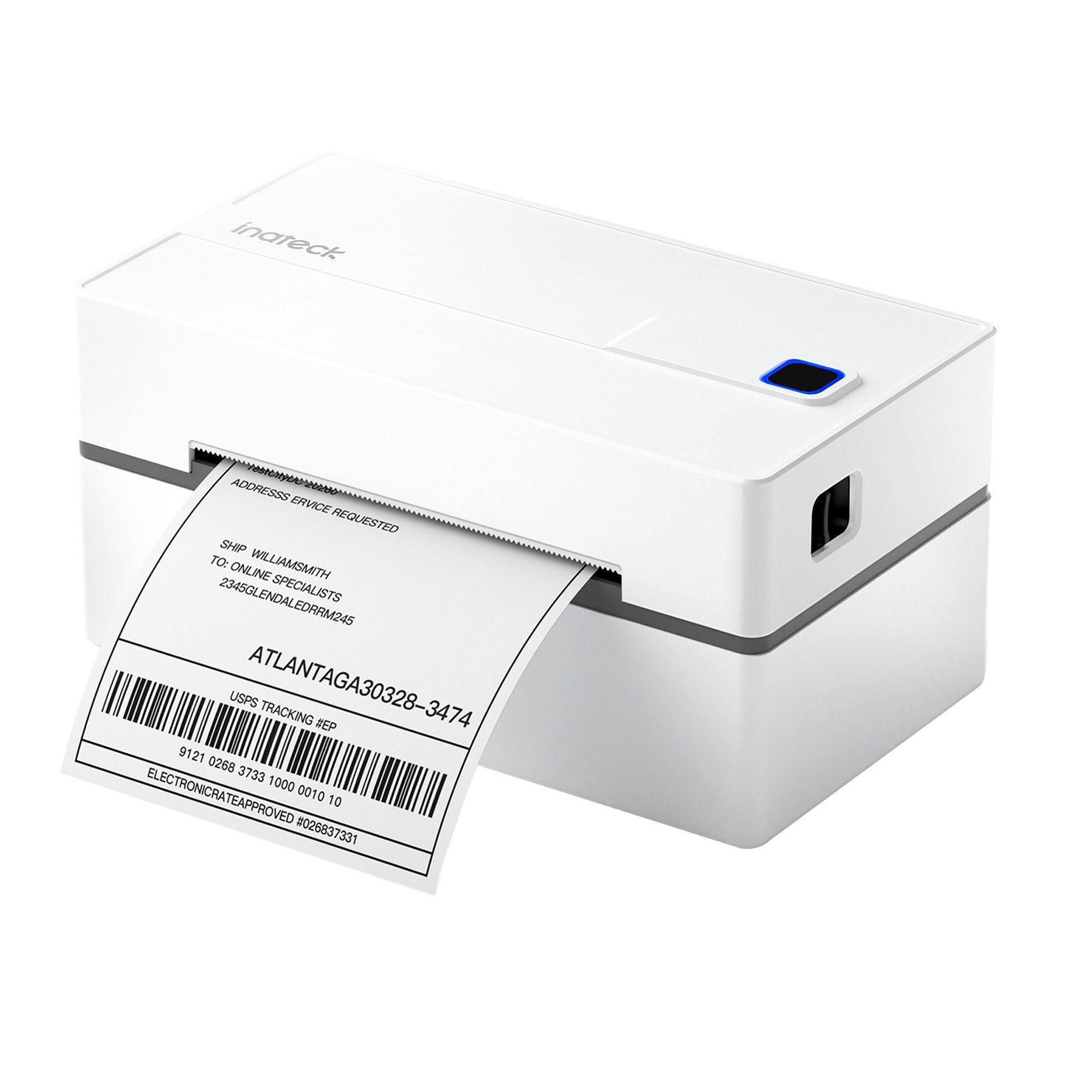Inateck Bluetooth Thermo-Etikettendrucker, 4x6 Versandetikettendrucker Etikettendrucker,