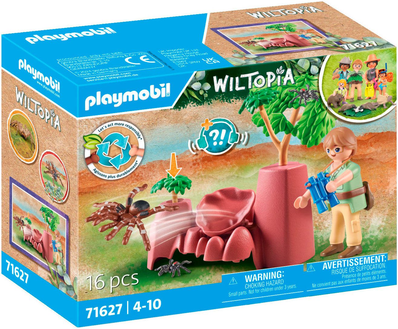 Playmobil® Spinnenfelsen (71627), Wiltopia Konstruktions-Spielset, (16