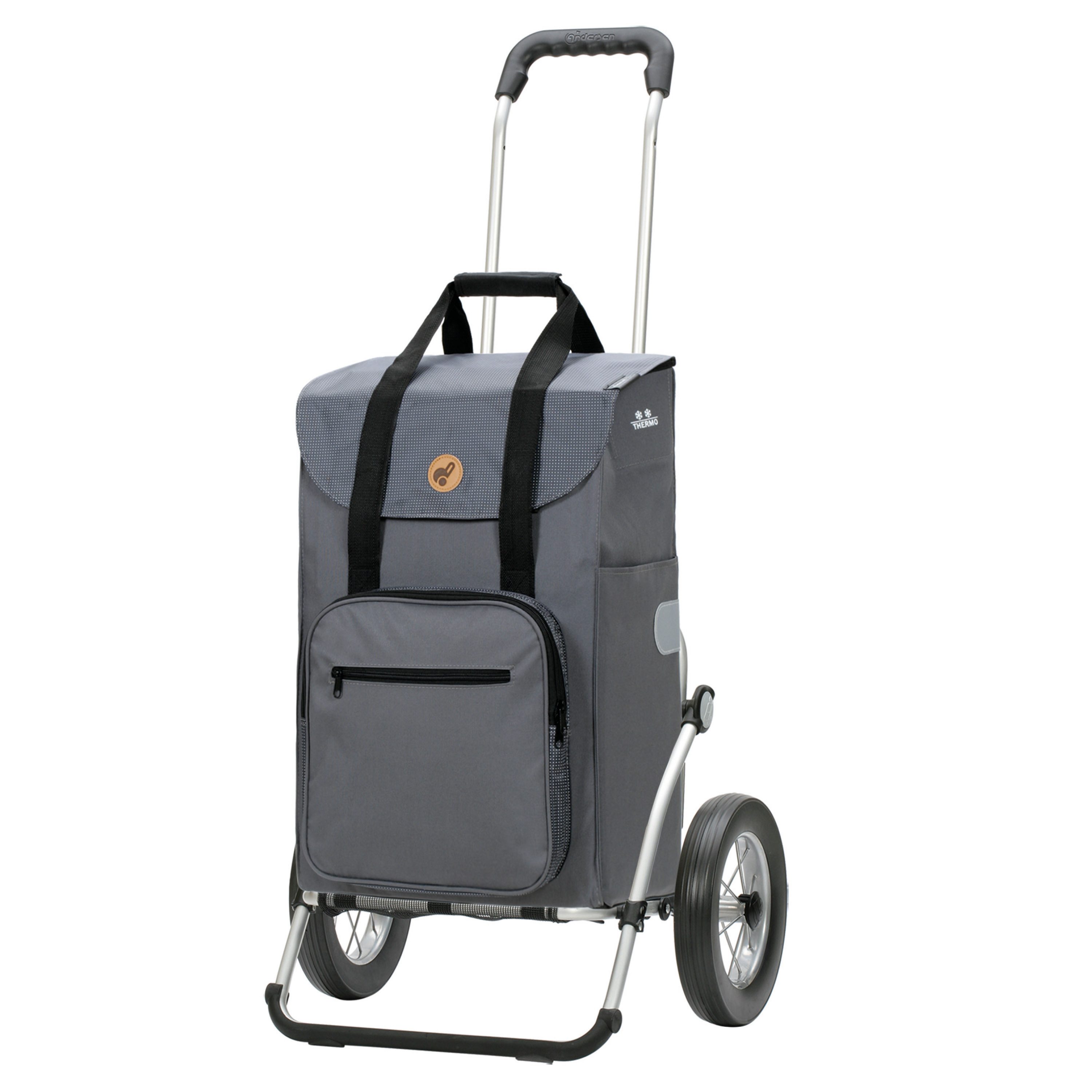 Andersen Einkaufstrolley Royal Shopper Wismar silbergrau,