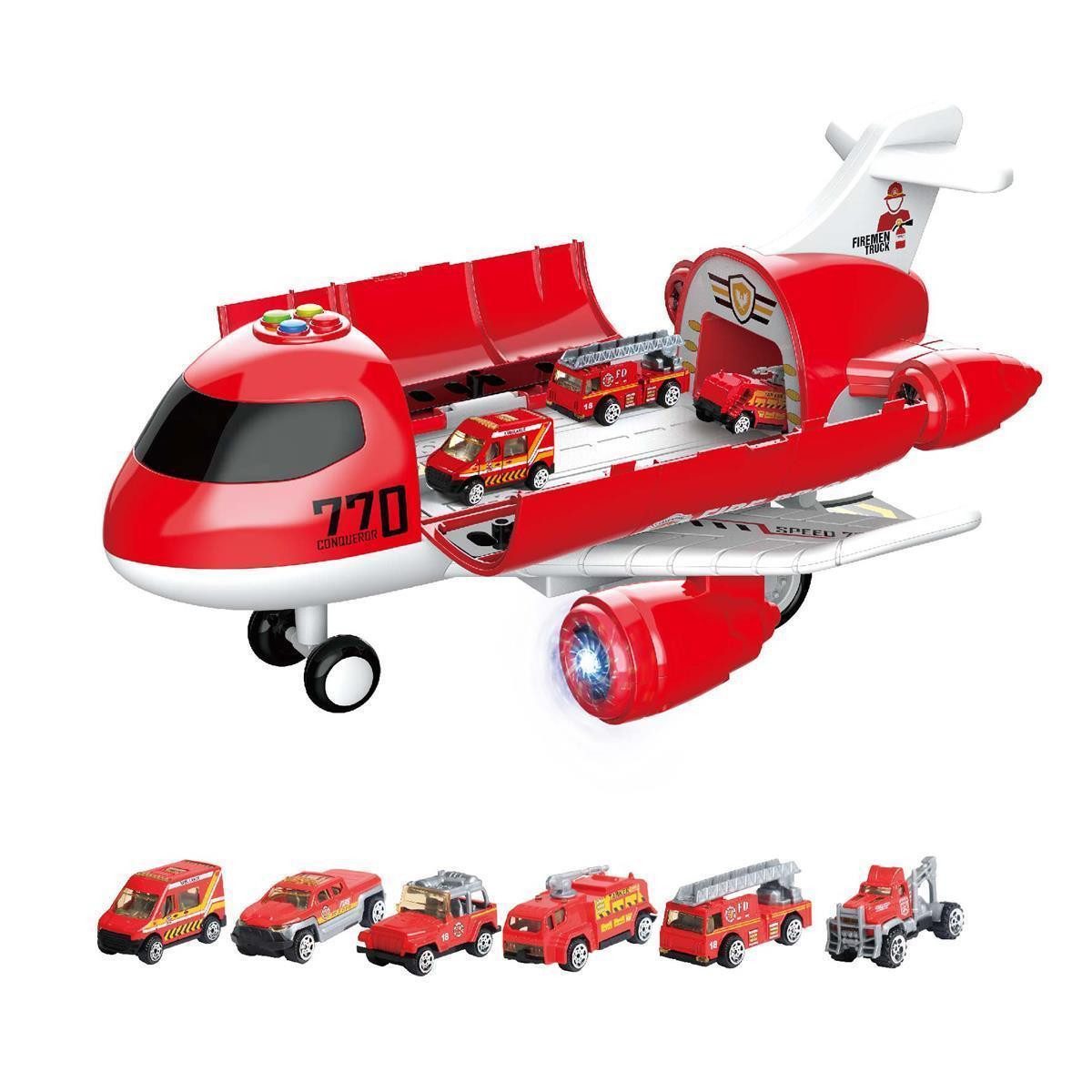 efaso Spielzeug-Flugzeug XXL Flugzeug 40cm Spielzeug