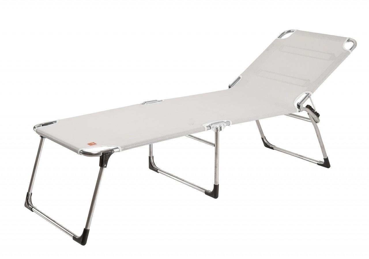 Fiam Gartenliege AMIGO 40 PLUS Silbergrau