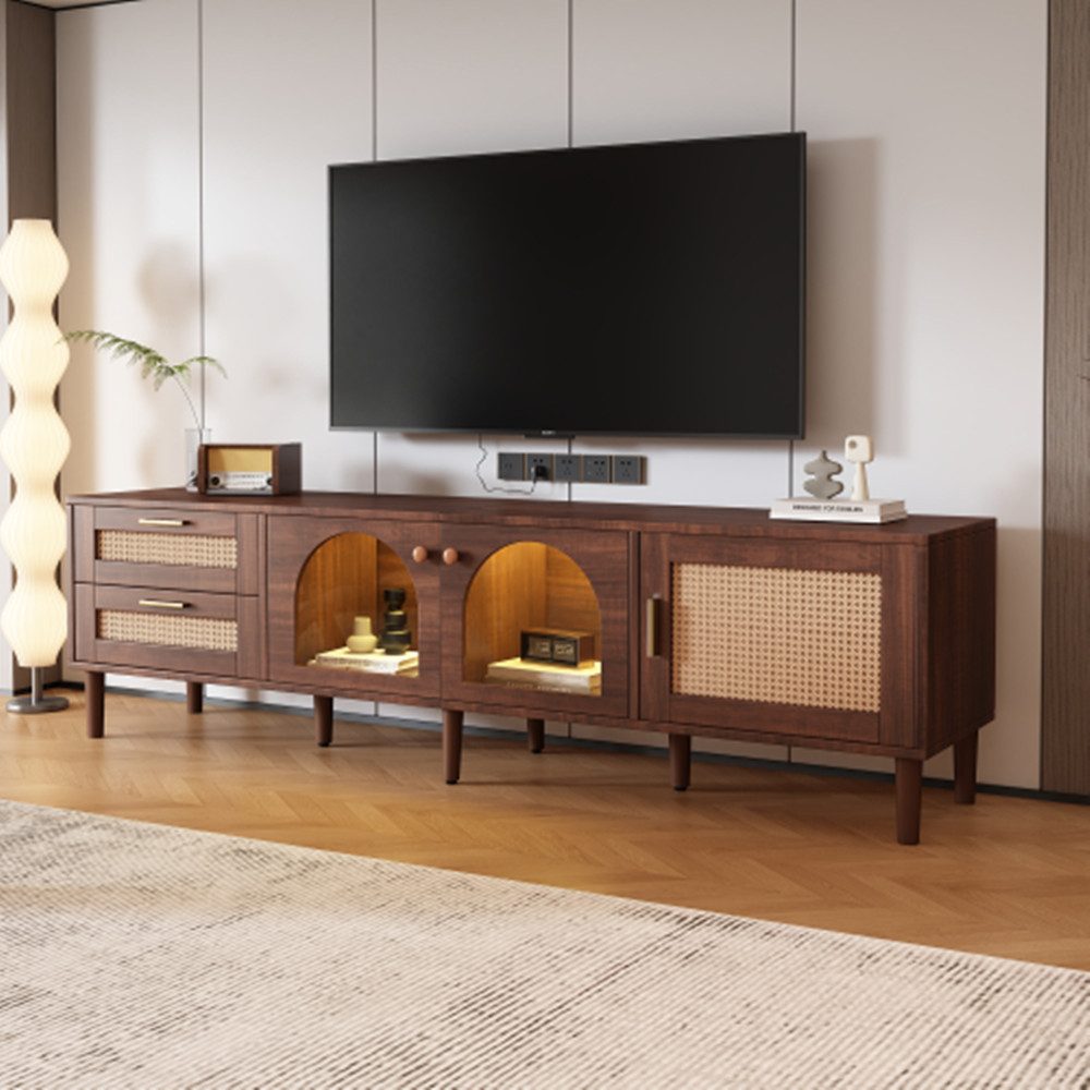 XDeer TV-Schrank TV-Schrank für 80-Zoll-Fernseher –