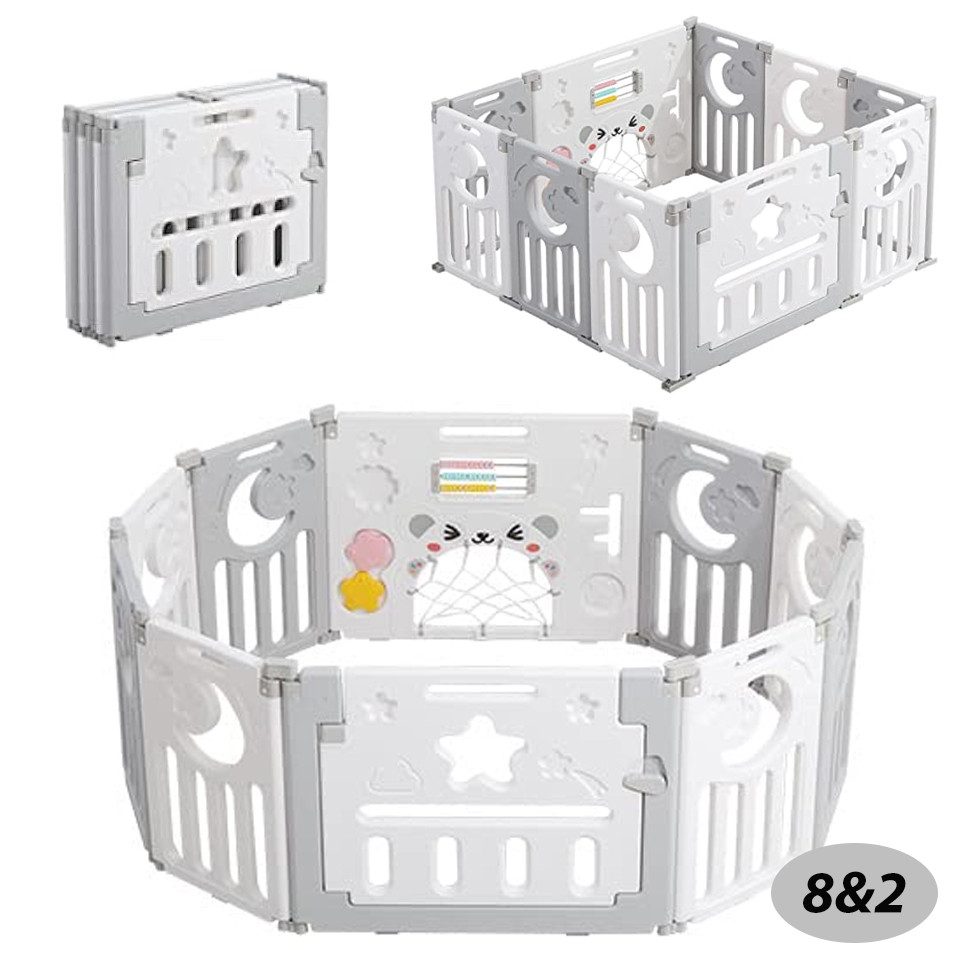 ToteBox Laufstall Babyschranke, Laufstall Laufgitter für
