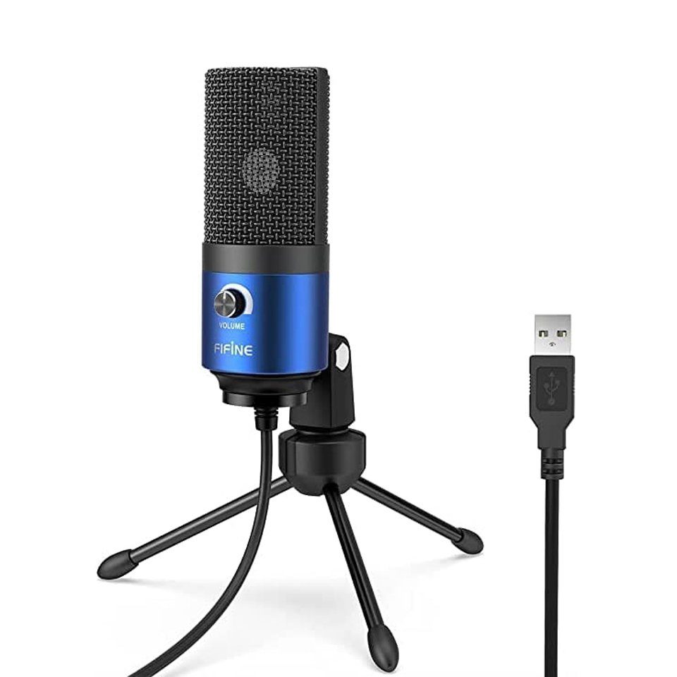 FIFINE Mikrofon USB Kondensator Mikrofon Streaming